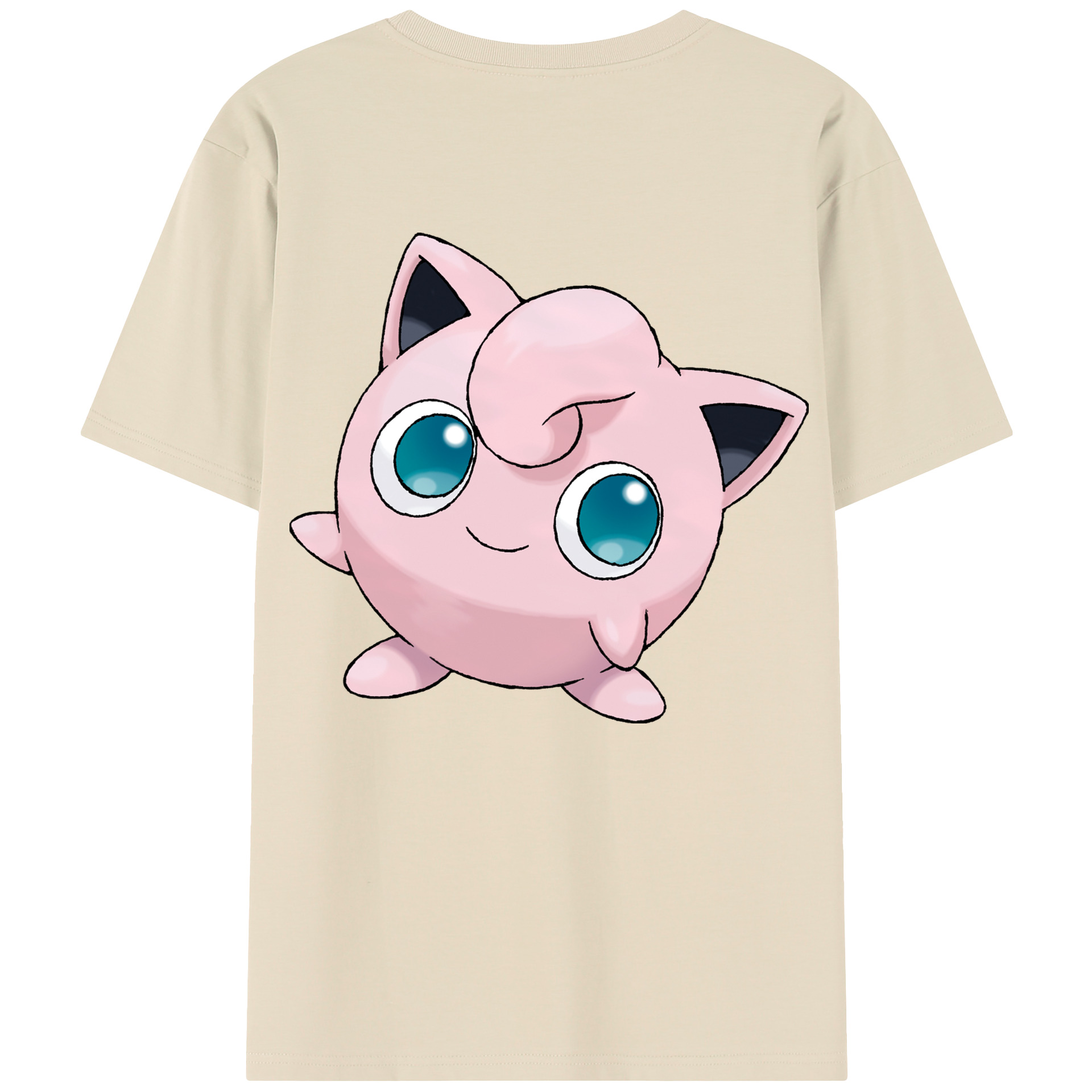 （画像用） ポケットモンスター Pokémon 綿100％半袖Tシャツ（背面プリント）