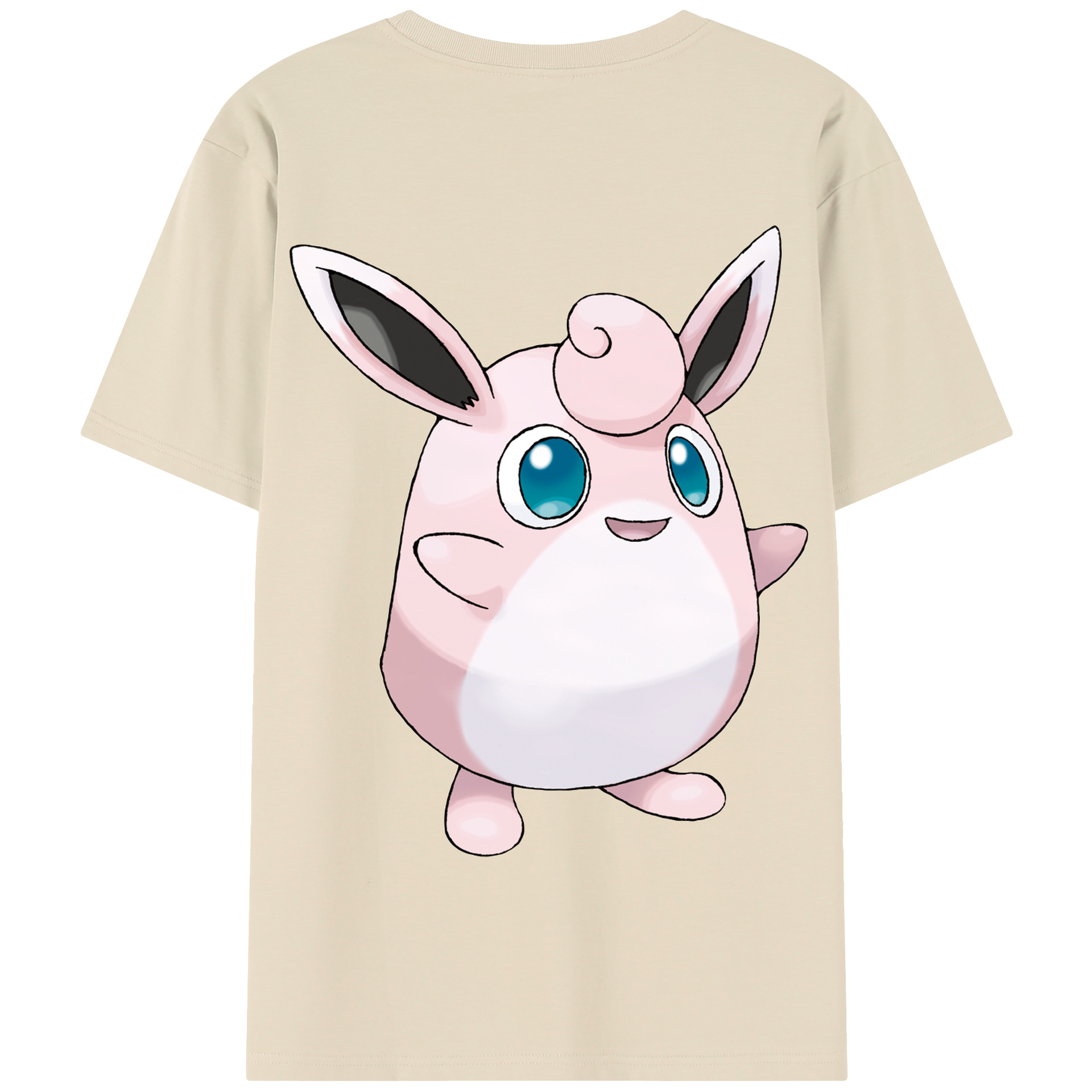 （画像用） ポケットモンスター Pokémon 綿100％半袖Tシャツ（背面プリント）