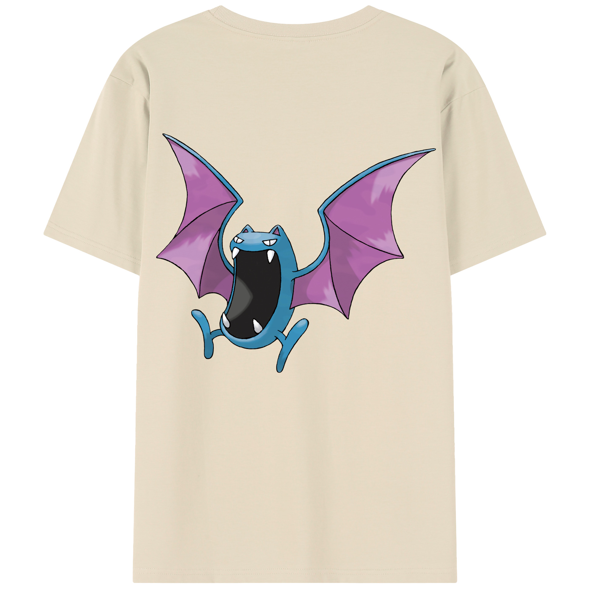 （画像用） ポケットモンスター Pokémon 綿100％半袖Tシャツ（背面プリント）