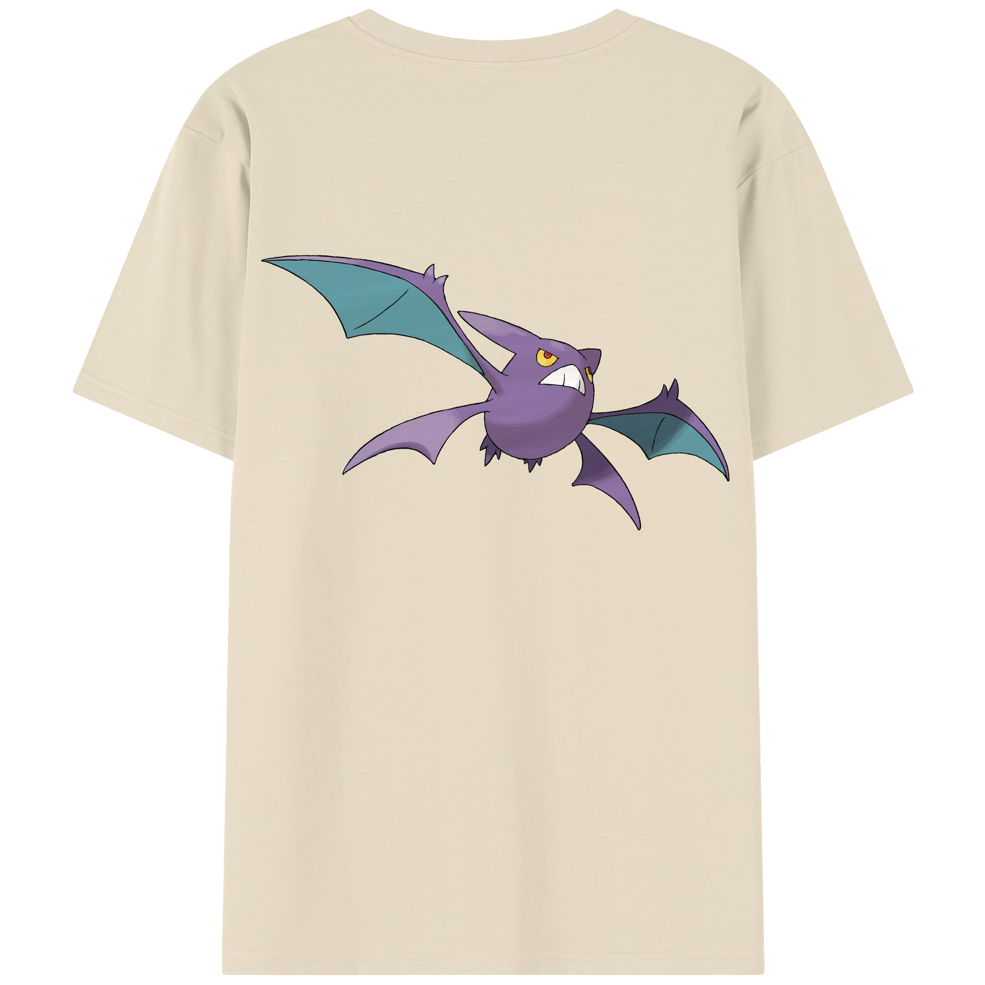 （画像用） ポケットモンスター Pokémon 綿100％半袖Tシャツ（背面プリント）