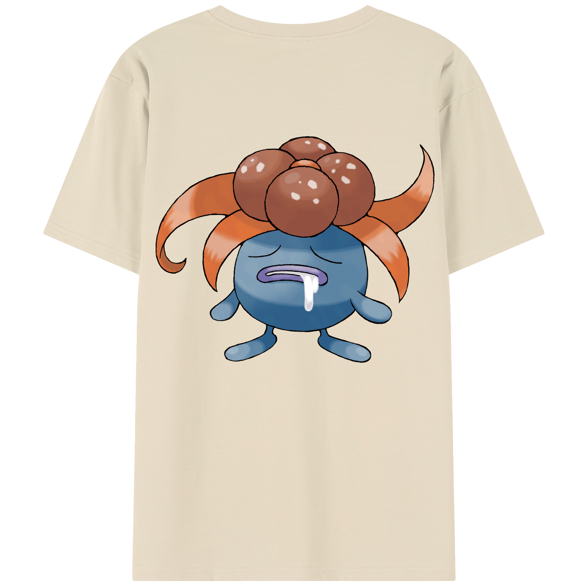 （画像用） ポケットモンスター Pokémon 綿100％半袖Tシャツ（背面プリント）