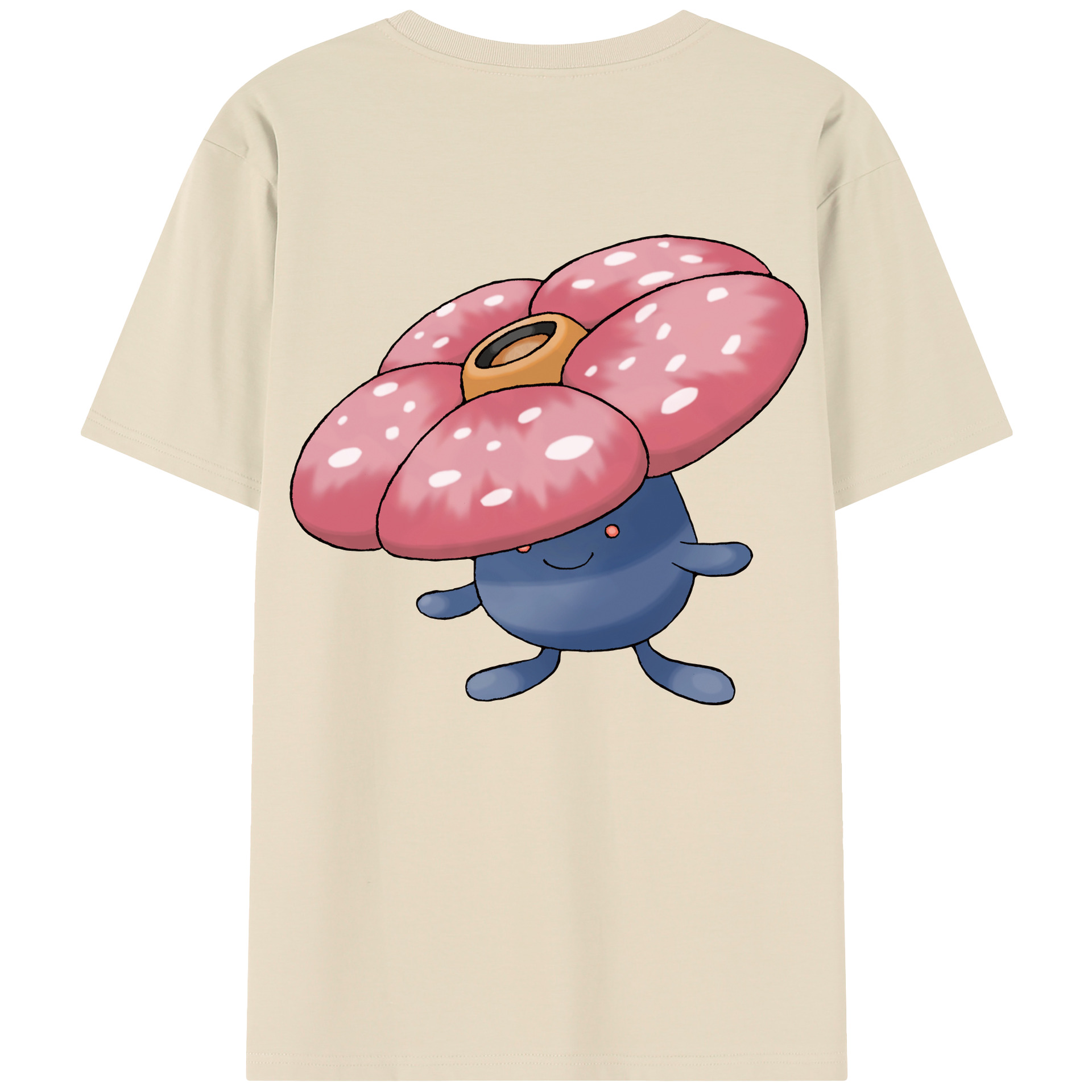（画像用） ポケットモンスター Pokémon 綿100％半袖Tシャツ（背面プリント）