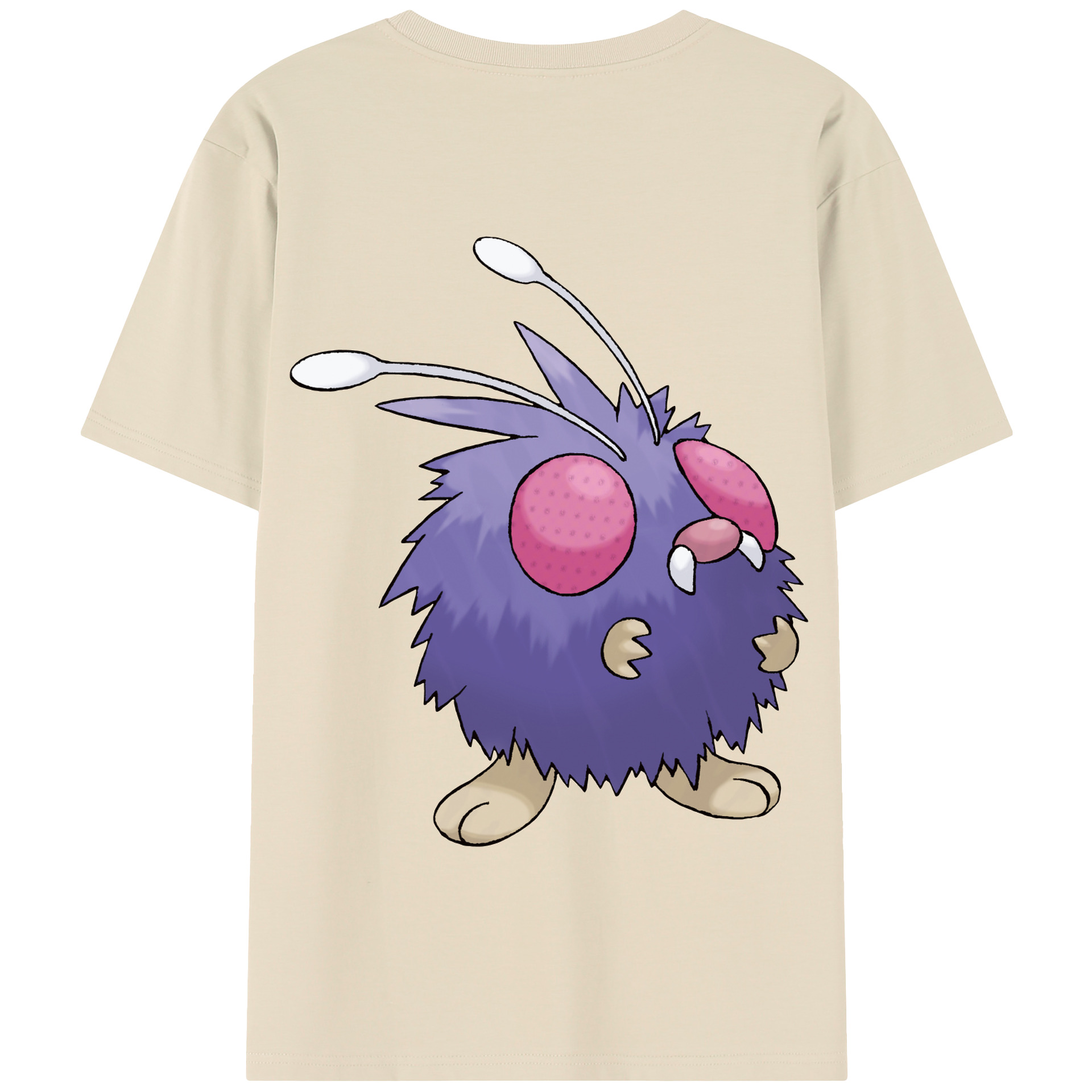 （画像用） ポケットモンスター Pokémon 綿100％半袖Tシャツ（背面プリント）