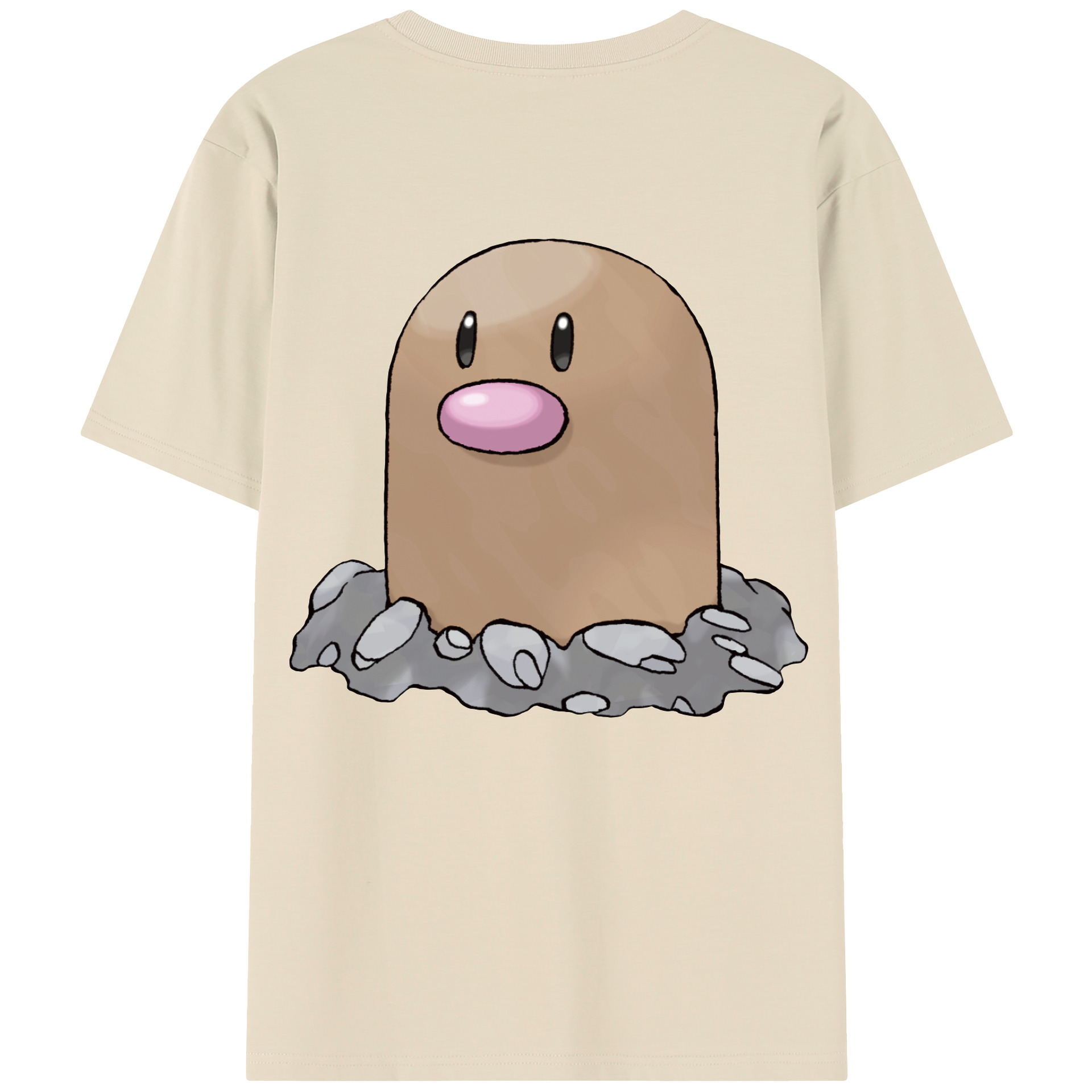 （画像用） ポケットモンスター Pokémon 綿100％半袖Tシャツ（背面プリント）