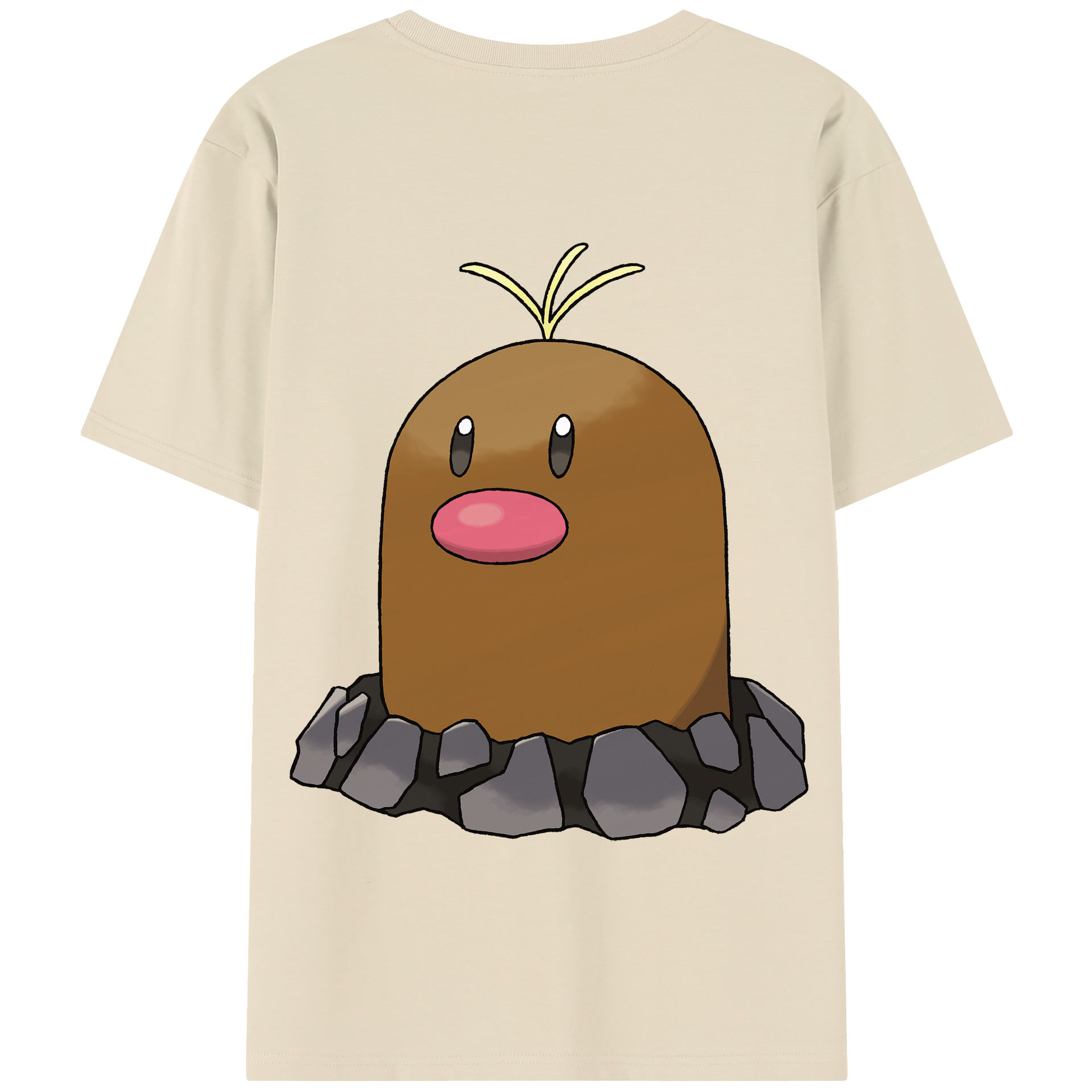 （画像用） ポケットモンスター Pokémon 綿100％半袖Tシャツ（背面プリント）