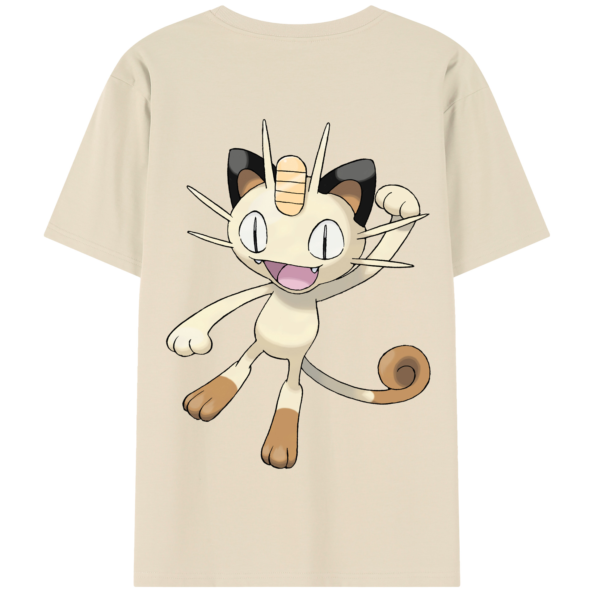 （画像用） ポケットモンスター Pokémon 綿100％半袖Tシャツ（背面プリント）