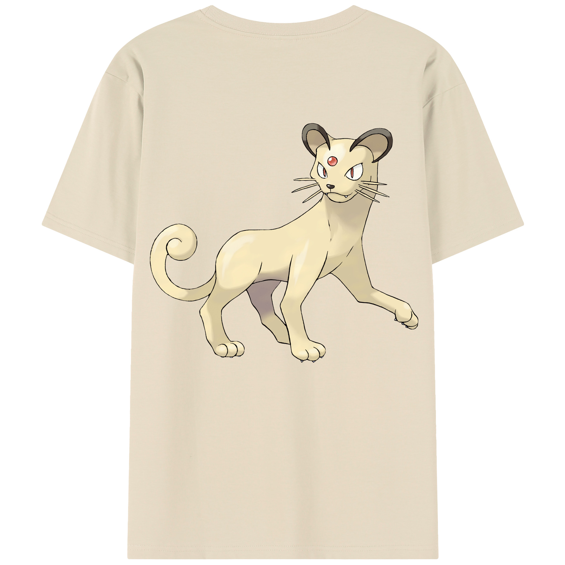 （画像用） ポケットモンスター Pokémon 綿100％半袖Tシャツ（背面プリント）
