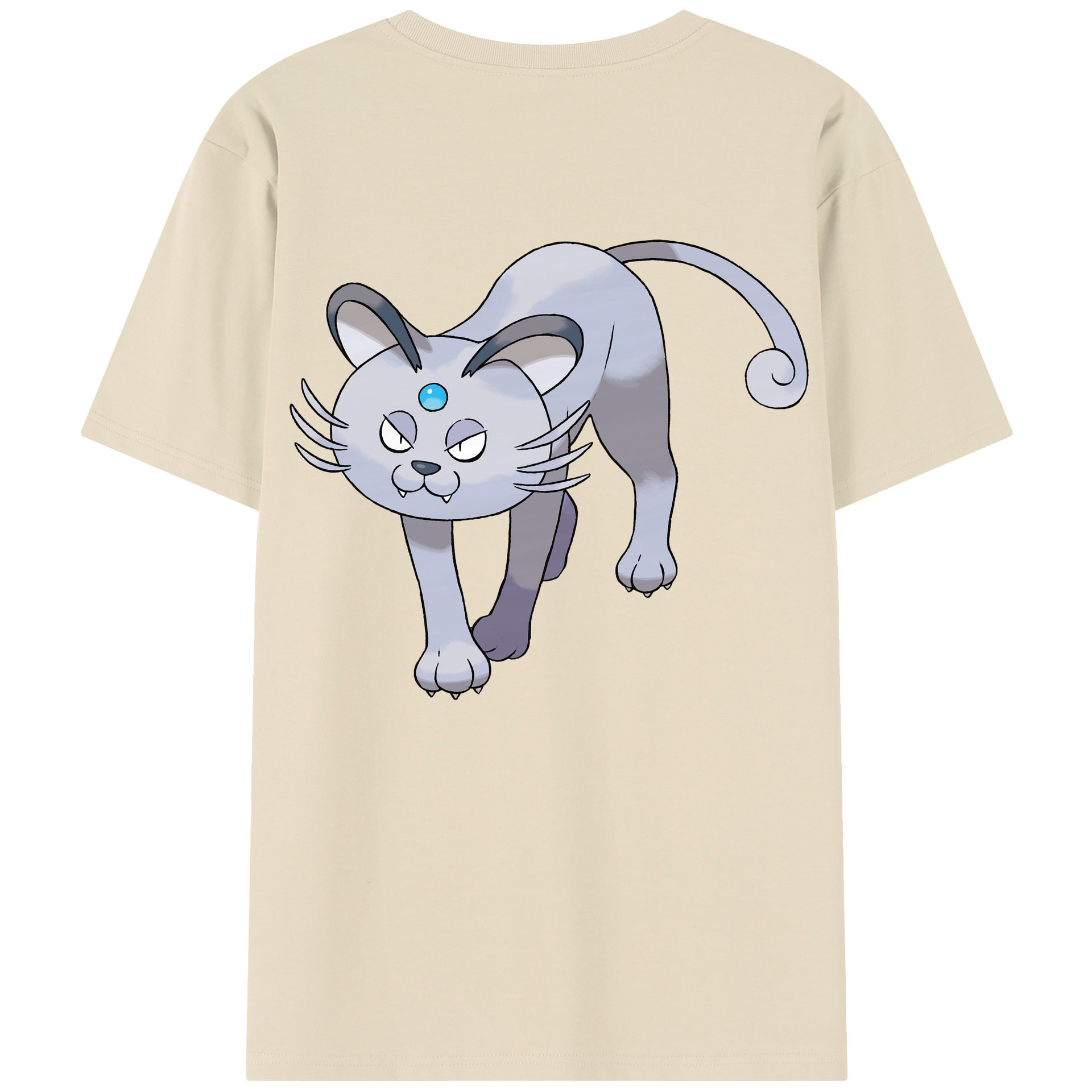 （画像用） ポケットモンスター Pokémon 綿100％半袖Tシャツ（背面プリント）