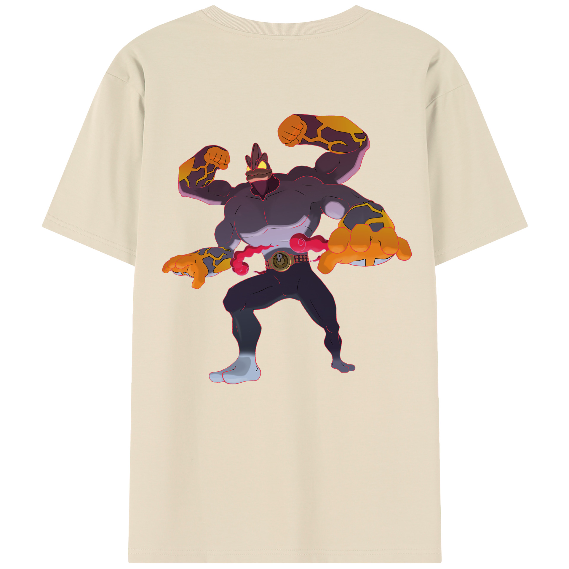 （画像用） ポケットモンスター Pokémon 綿100％半袖Tシャツ（背面プリント）