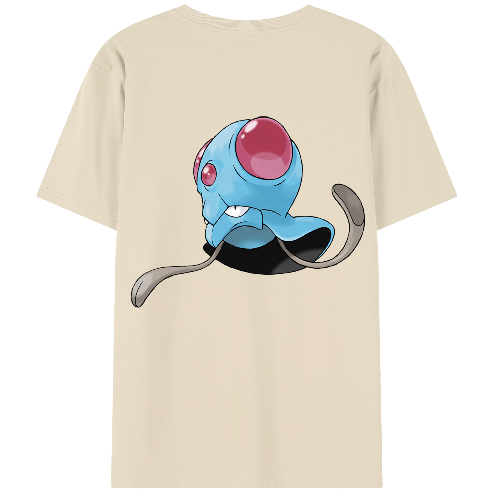 （画像用） ポケットモンスター Pokémon 綿100％半袖Tシャツ（背面プリント）