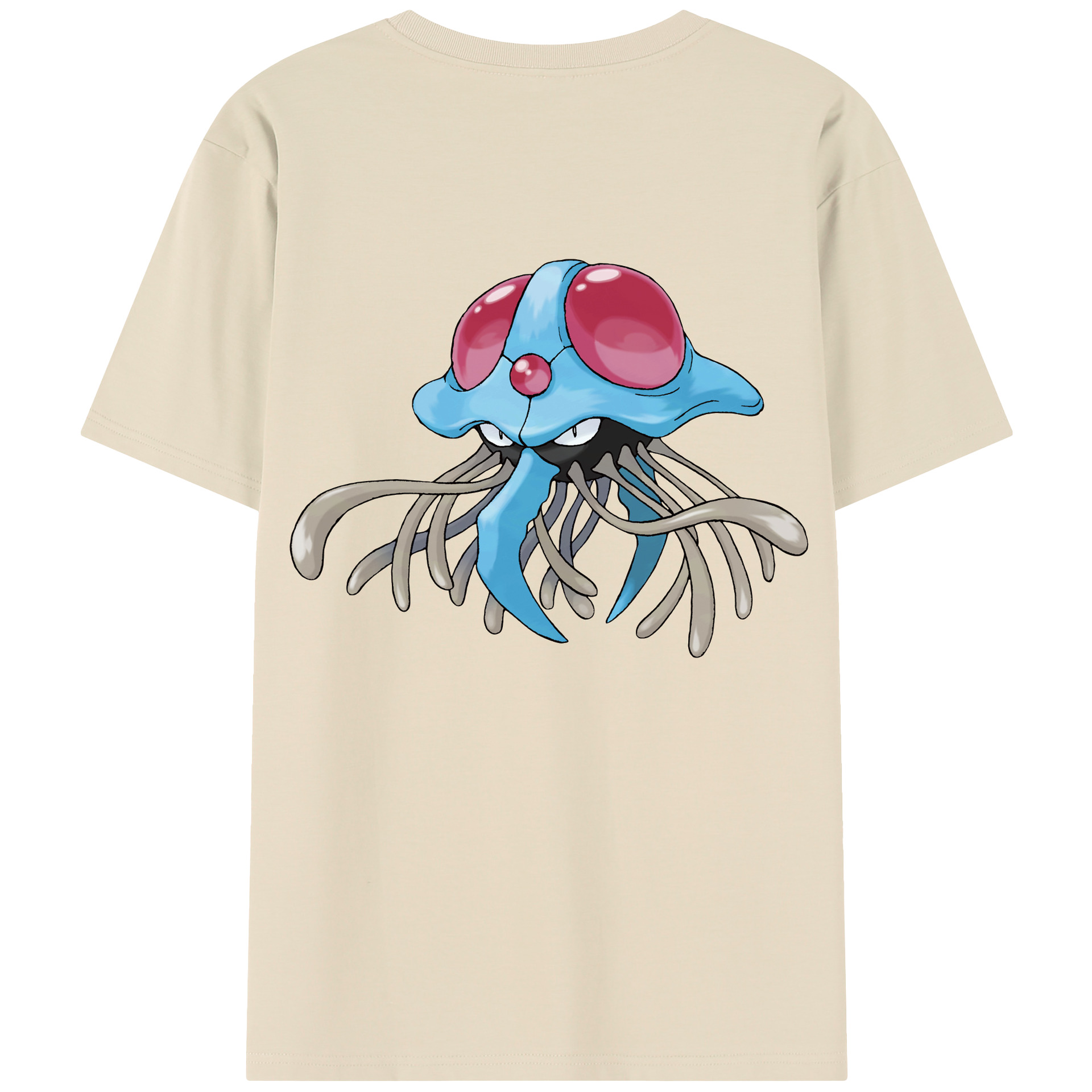 （画像用） ポケットモンスター Pokémon 綿100％半袖Tシャツ（背面プリント）