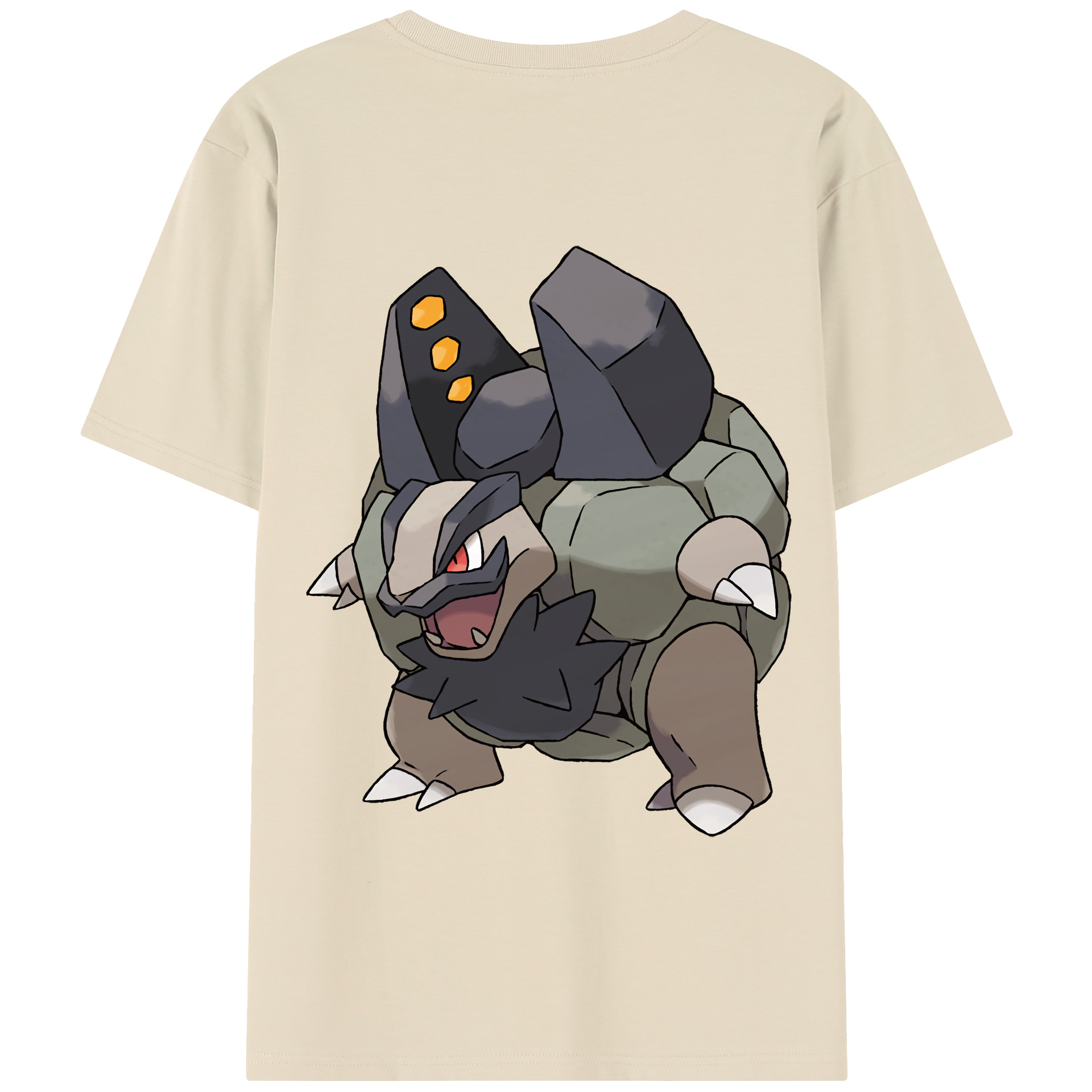 （画像用） ポケットモンスター Pokémon 綿100％半袖Tシャツ（背面プリント）