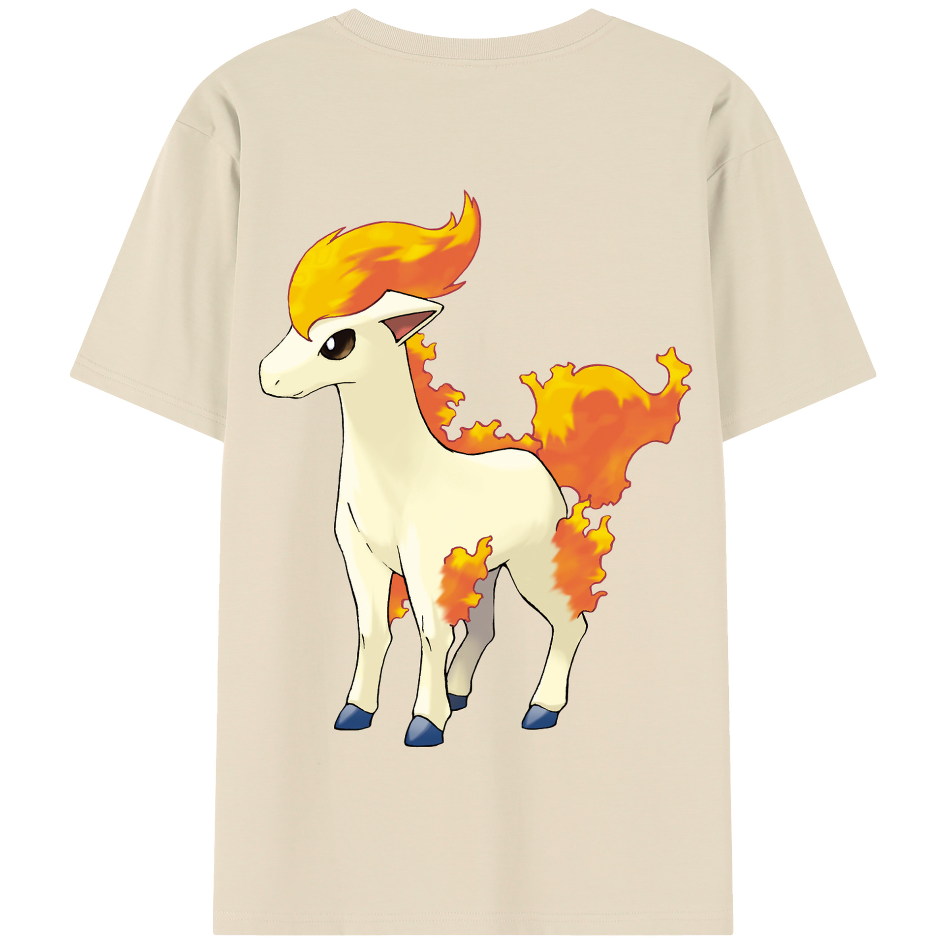 （画像用） ポケットモンスター Pokémon 綿100％半袖Tシャツ（背面プリント）