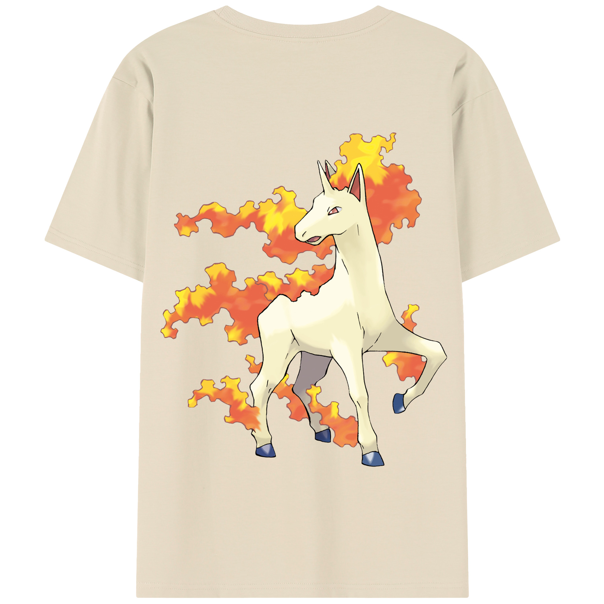 （画像用） ポケットモンスター Pokémon 綿100％半袖Tシャツ（背面プリント）