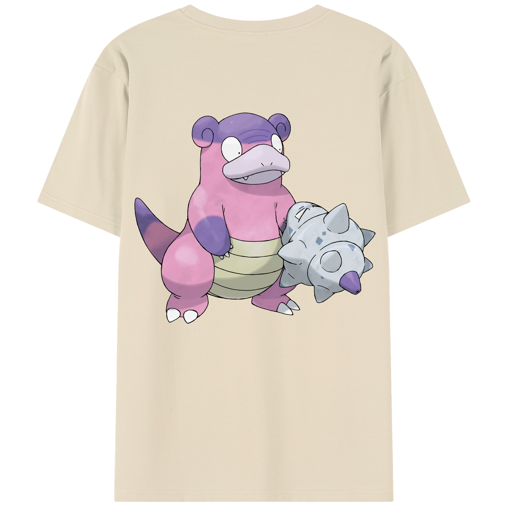 （画像用） ポケットモンスター Pokémon 綿100％半袖Tシャツ（背面プリント）