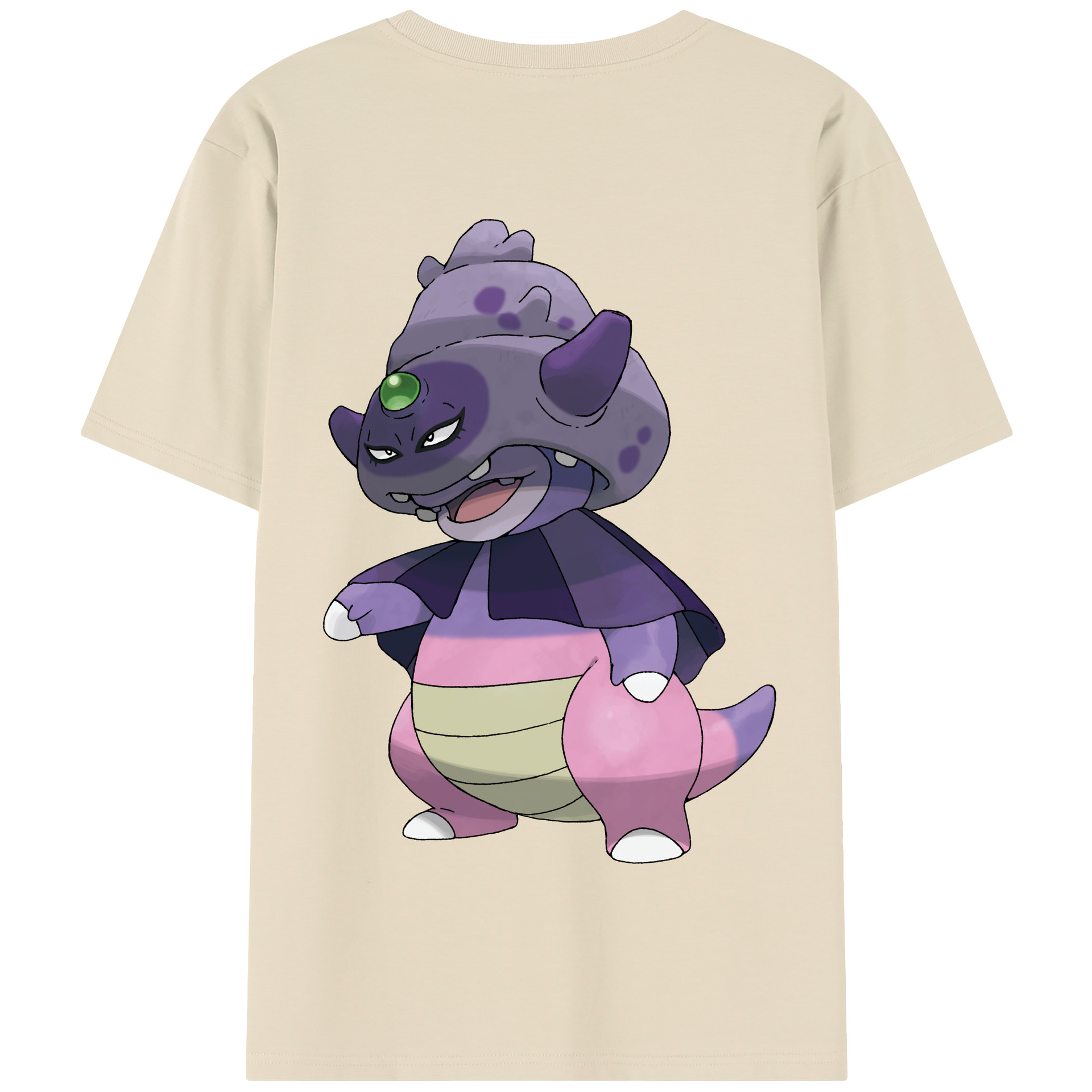 （画像用） ポケットモンスター Pokémon 綿100％半袖Tシャツ（背面プリント）
