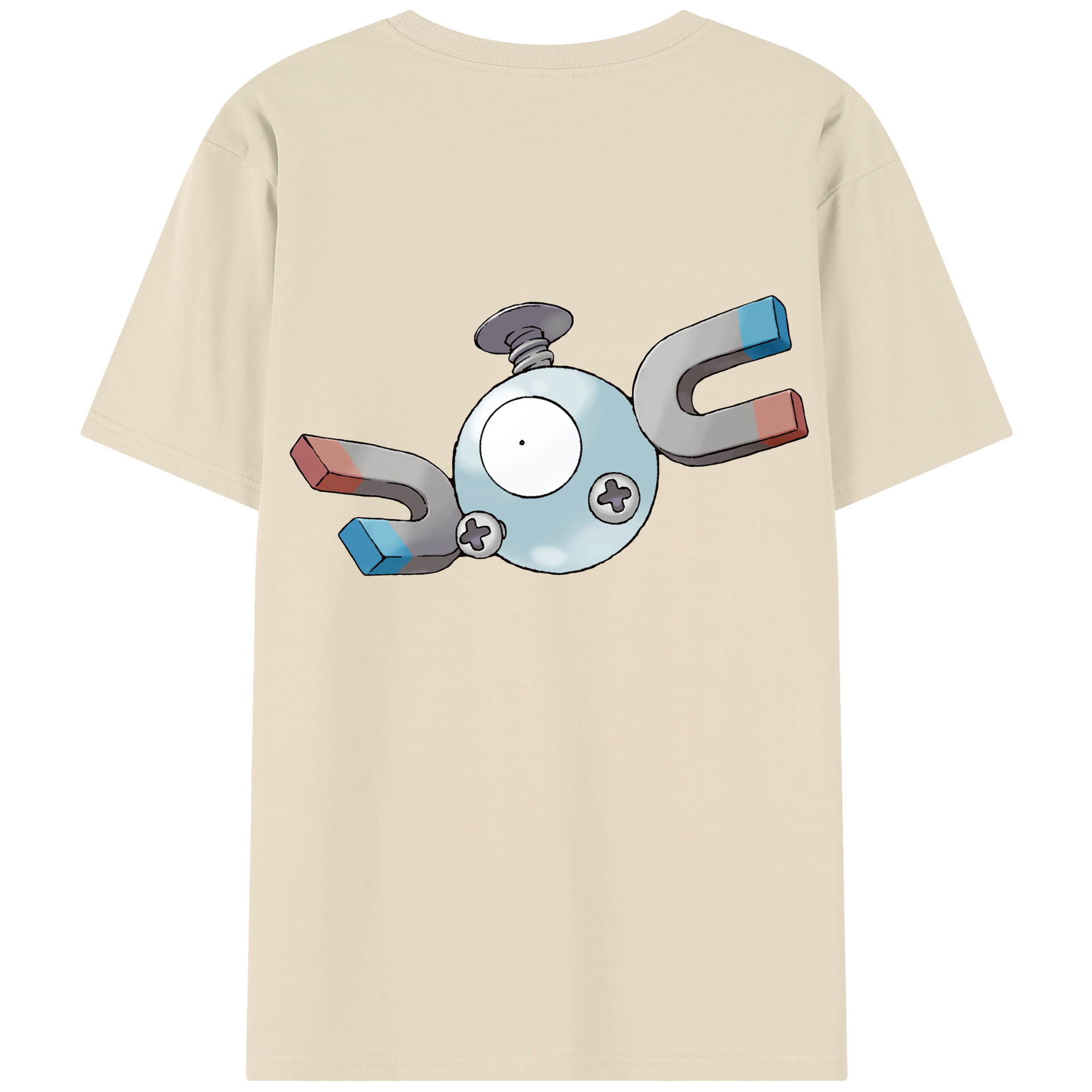 （画像用） ポケットモンスター Pokémon 綿100％半袖Tシャツ（背面プリント）