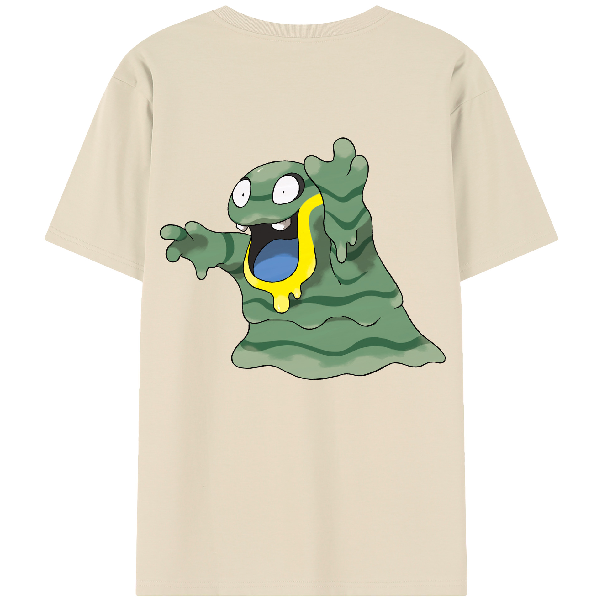 （画像用） ポケットモンスター Pokémon 綿100％半袖Tシャツ（背面プリント）