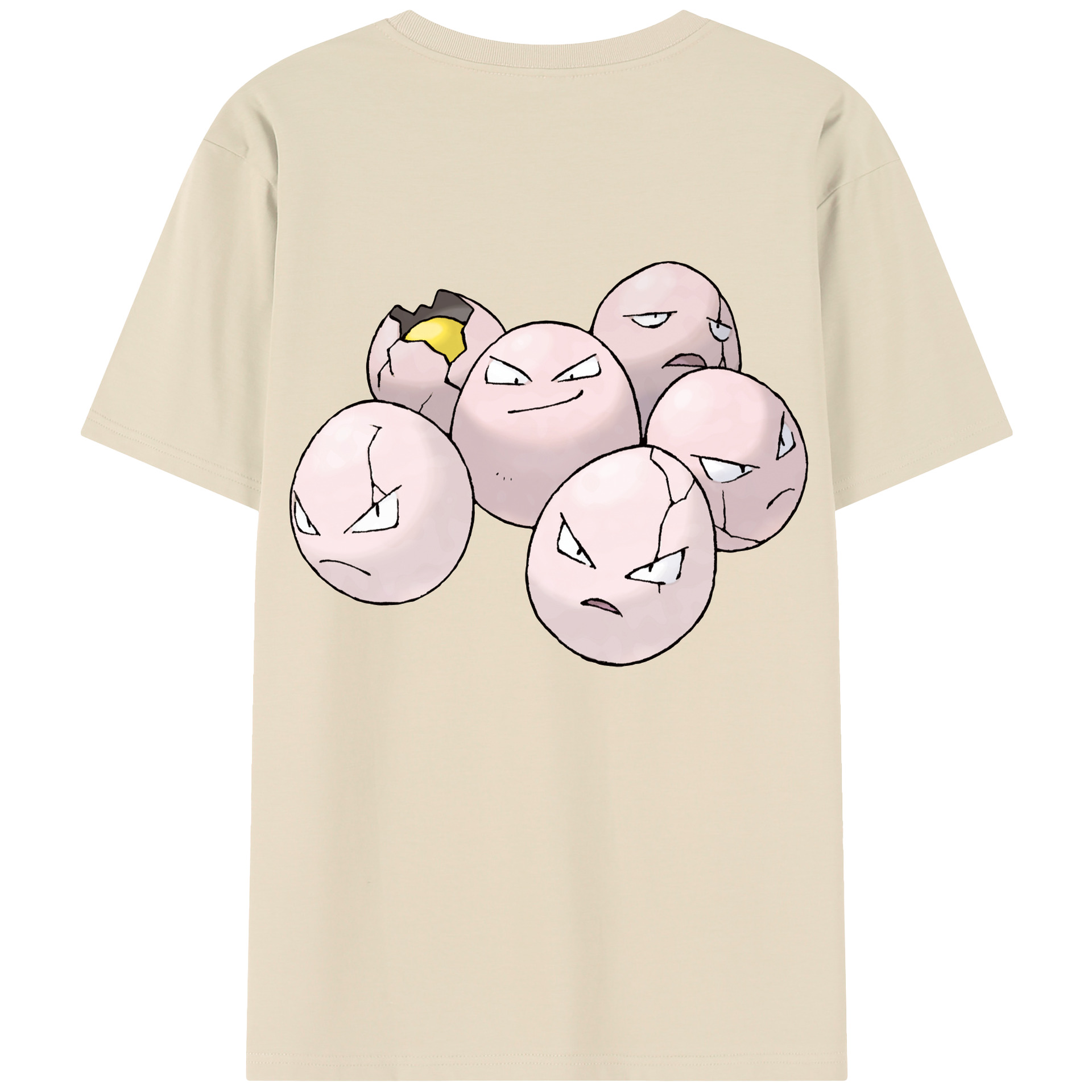 （画像用） ポケットモンスター Pokémon 綿100％半袖Tシャツ（背面プリント）