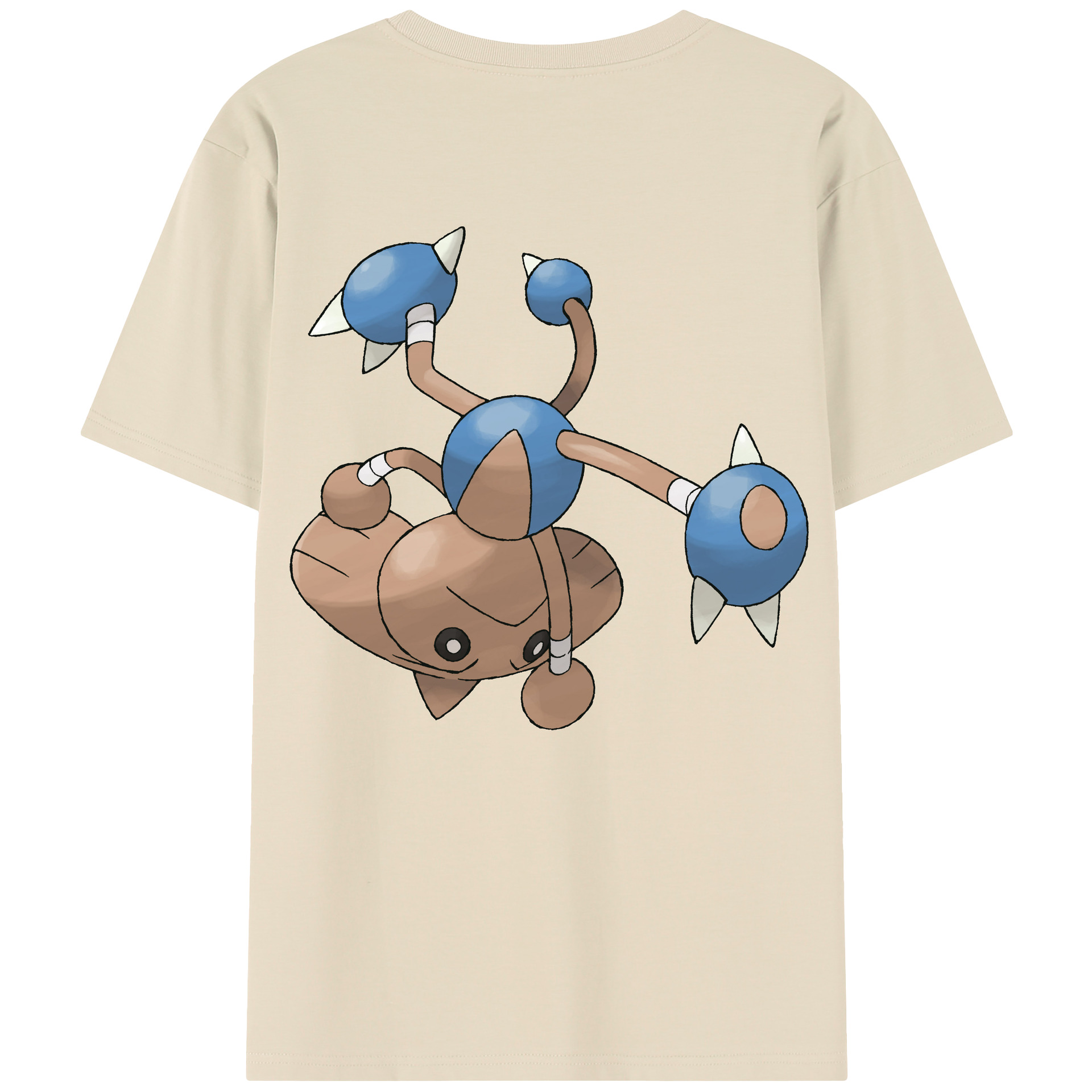（画像用） ポケットモンスター Pokémon 綿100％半袖Tシャツ（背面プリント）