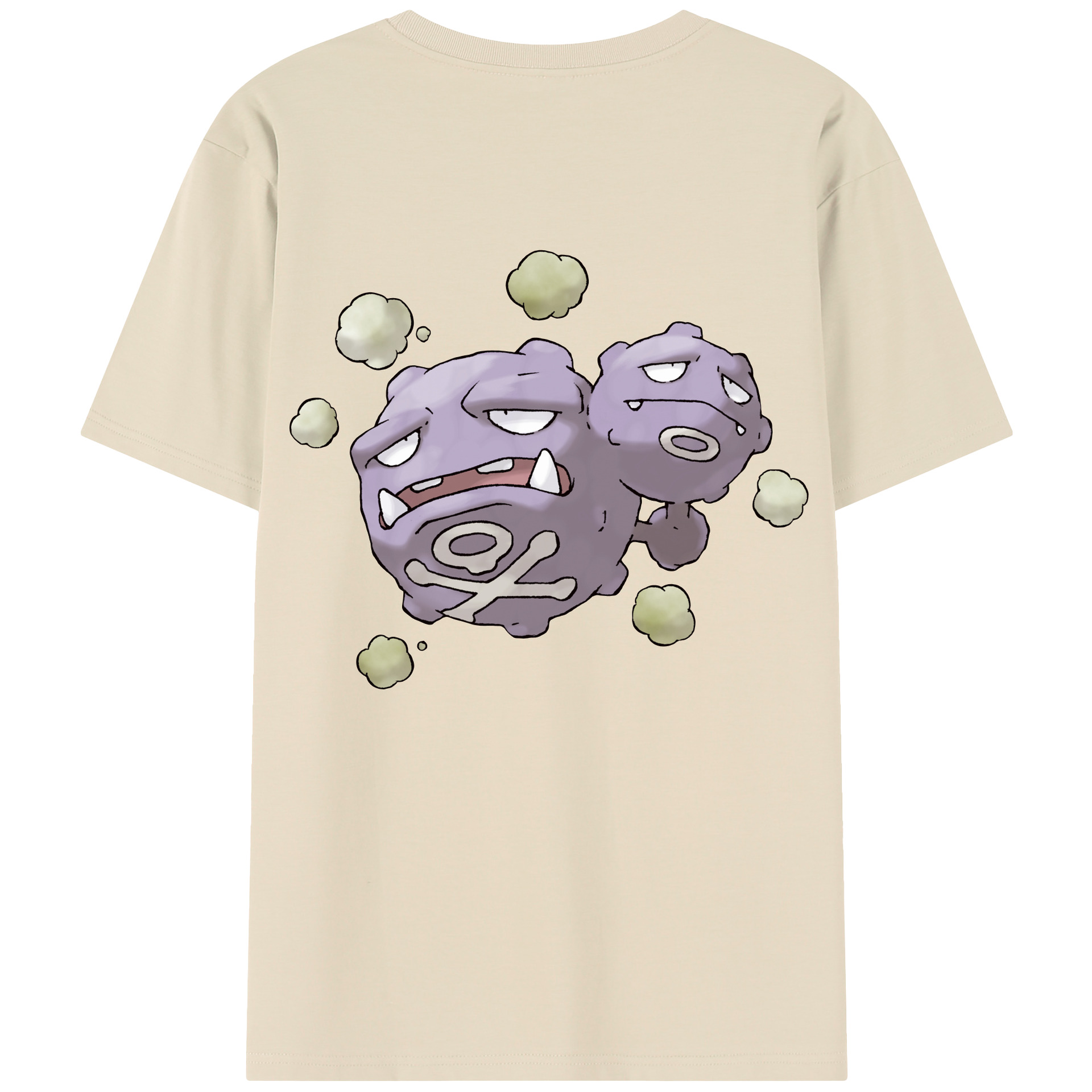 （画像用） ポケットモンスター Pokémon 綿100％半袖Tシャツ（背面プリント）