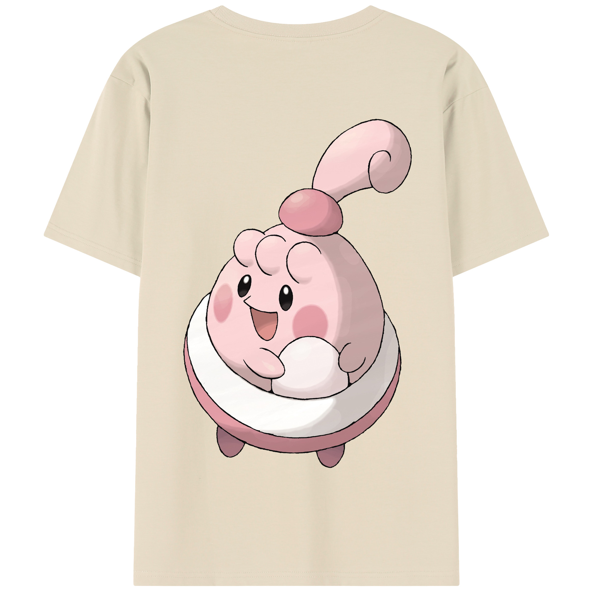 （画像用） ポケットモンスター Pokémon 綿100％半袖Tシャツ（背面プリント）