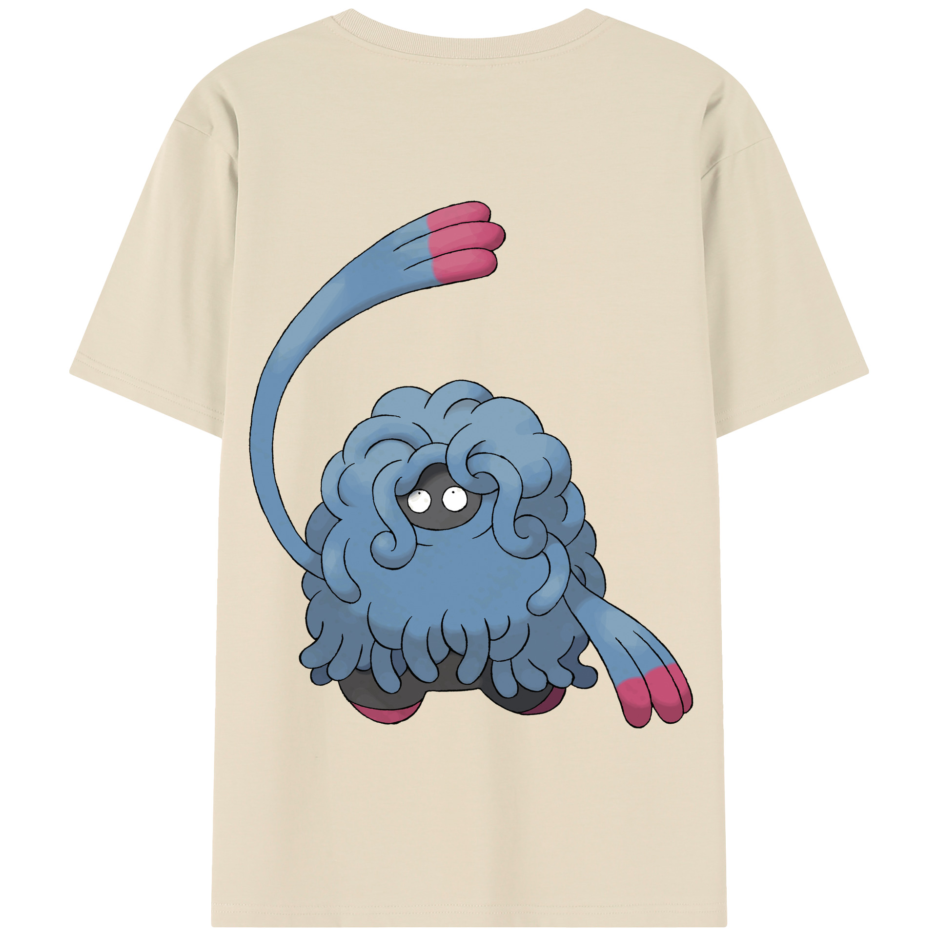 （画像用） ポケットモンスター Pokémon 綿100％半袖Tシャツ（背面プリント）