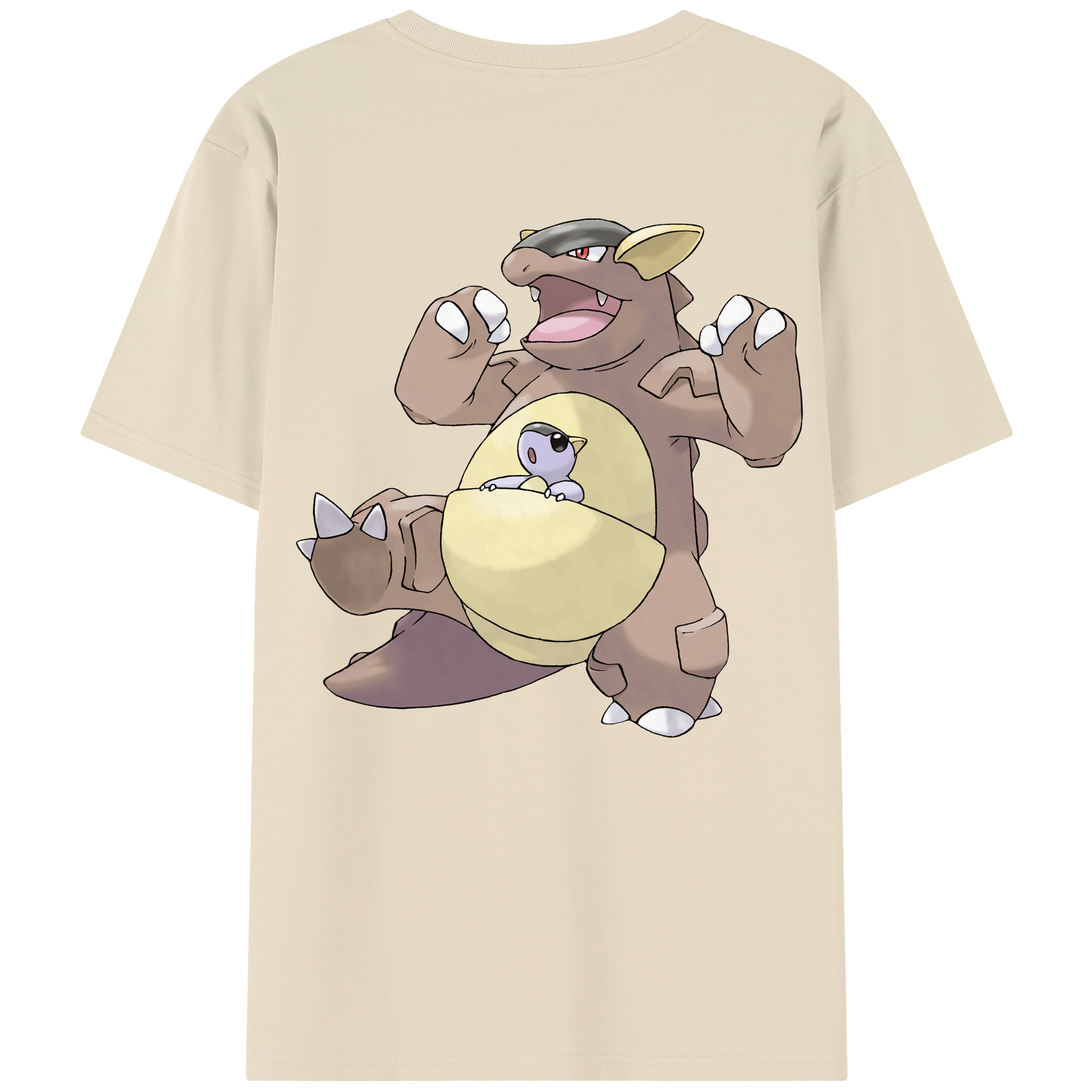 （画像用） ポケットモンスター Pokémon 綿100％半袖Tシャツ（背面プリント）