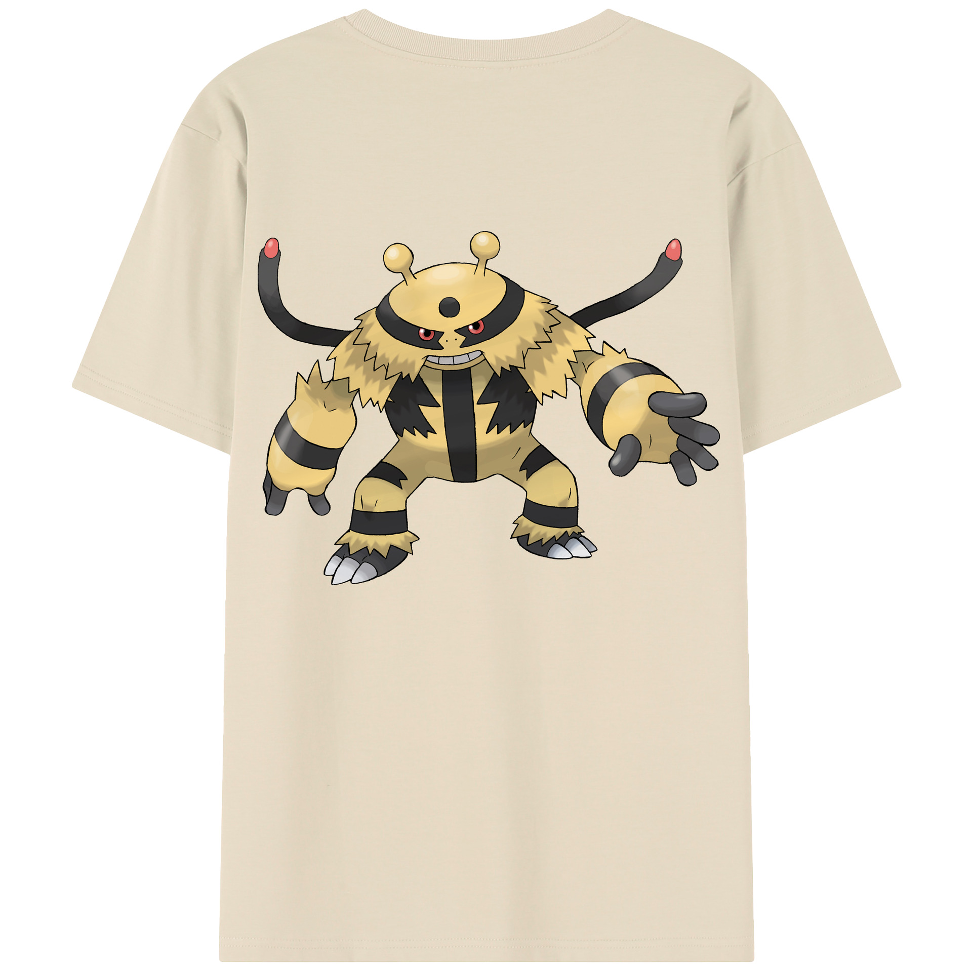 （画像用） ポケットモンスター Pokémon 綿100％半袖Tシャツ（背面プリント）