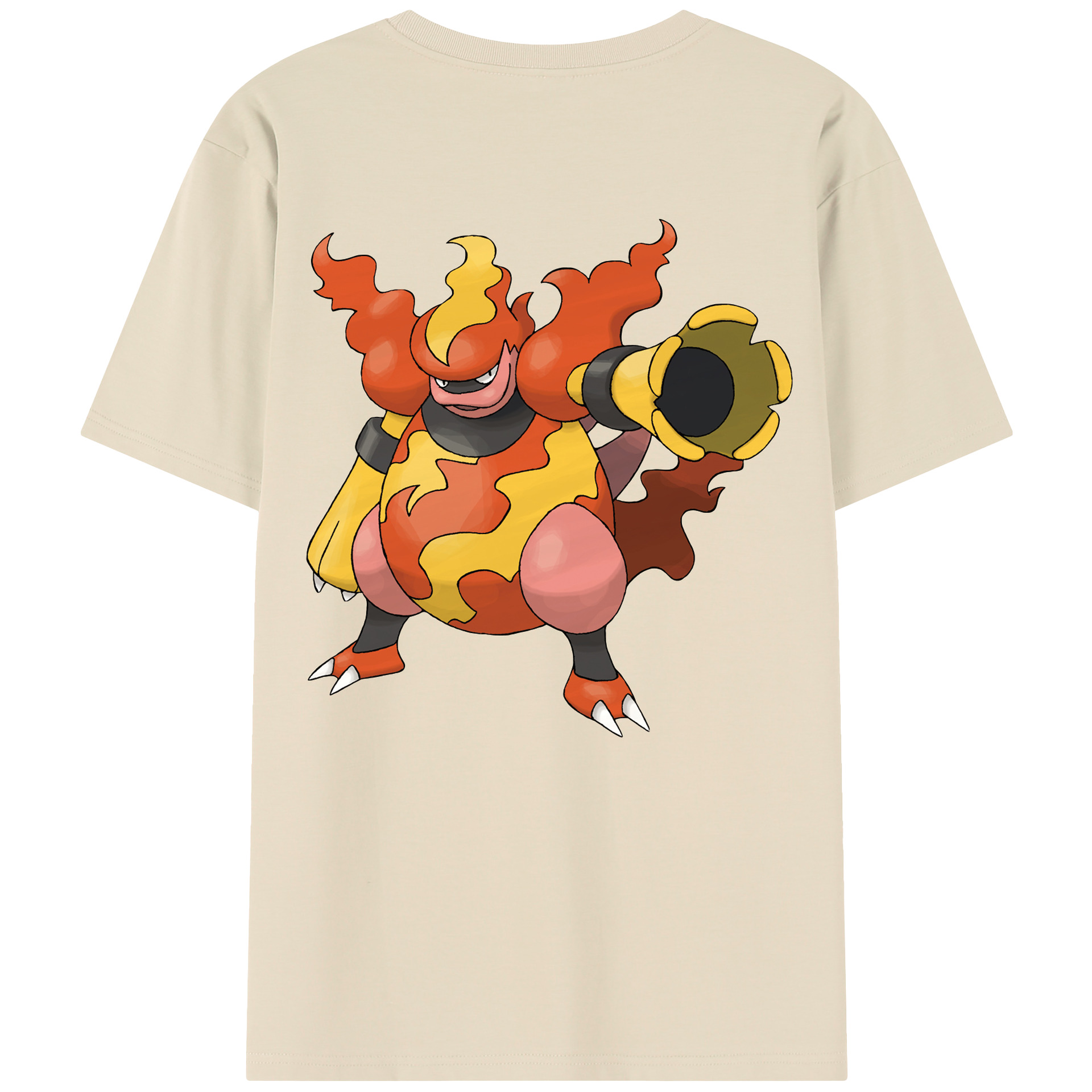 （画像用） ポケットモンスター Pokémon 綿100％半袖Tシャツ（背面プリント）