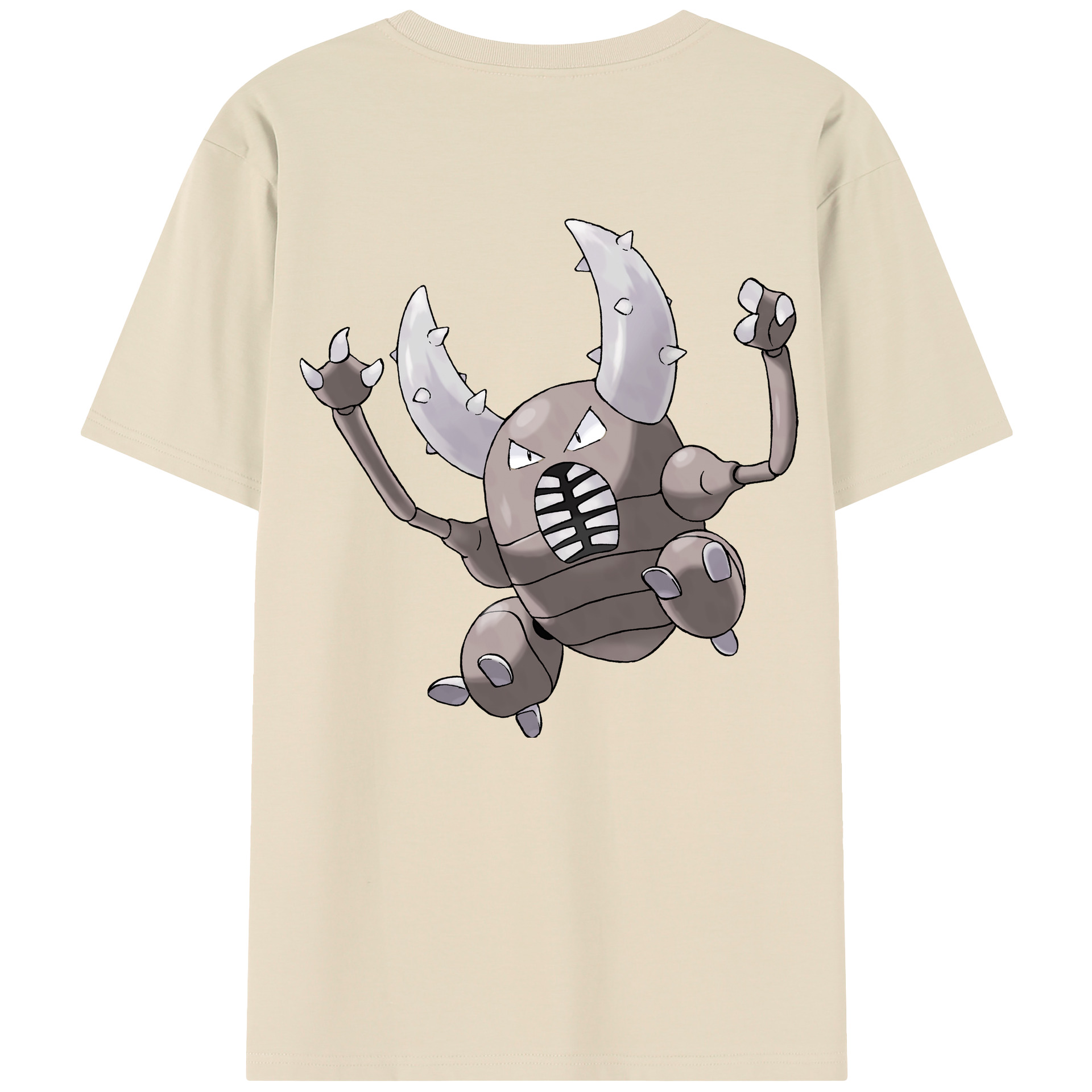 （画像用） ポケットモンスター Pokémon 綿100％半袖Tシャツ（背面プリント）