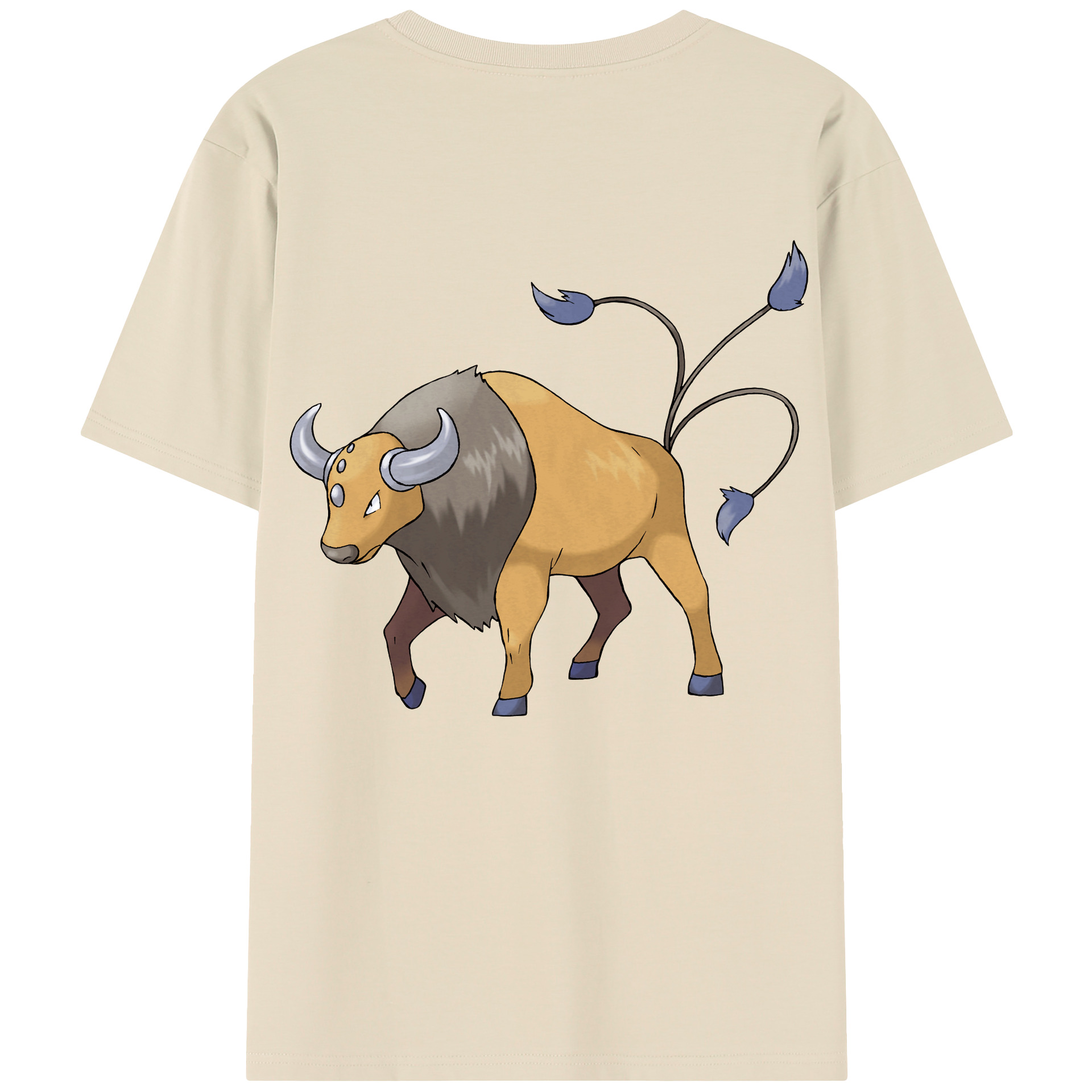 （画像用） ポケットモンスター Pokémon 綿100％半袖Tシャツ（背面プリント）