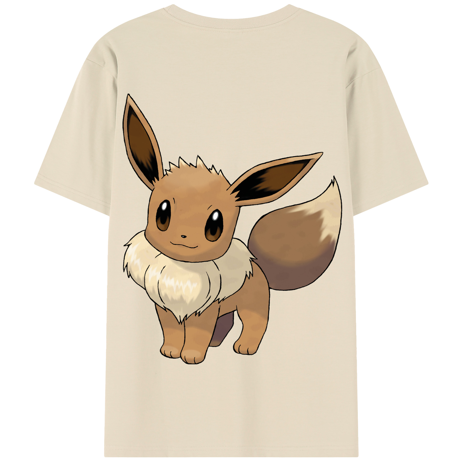 （画像用） ポケットモンスター Pokémon 綿100％半袖Tシャツ（背面プリント）