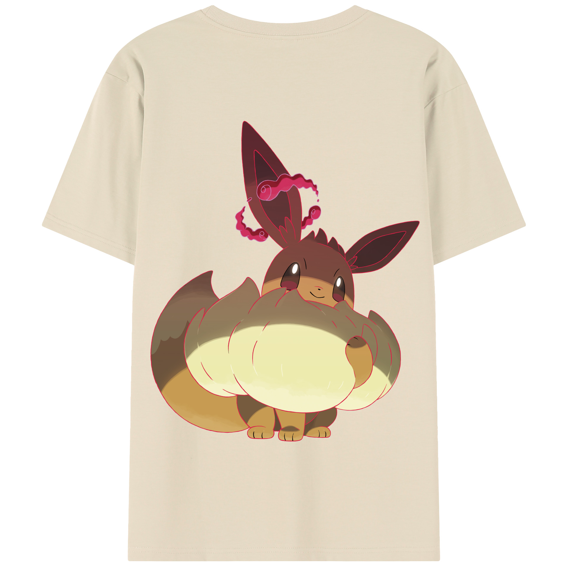 （画像用） ポケットモンスター Pokémon 綿100％半袖Tシャツ（背面プリント）