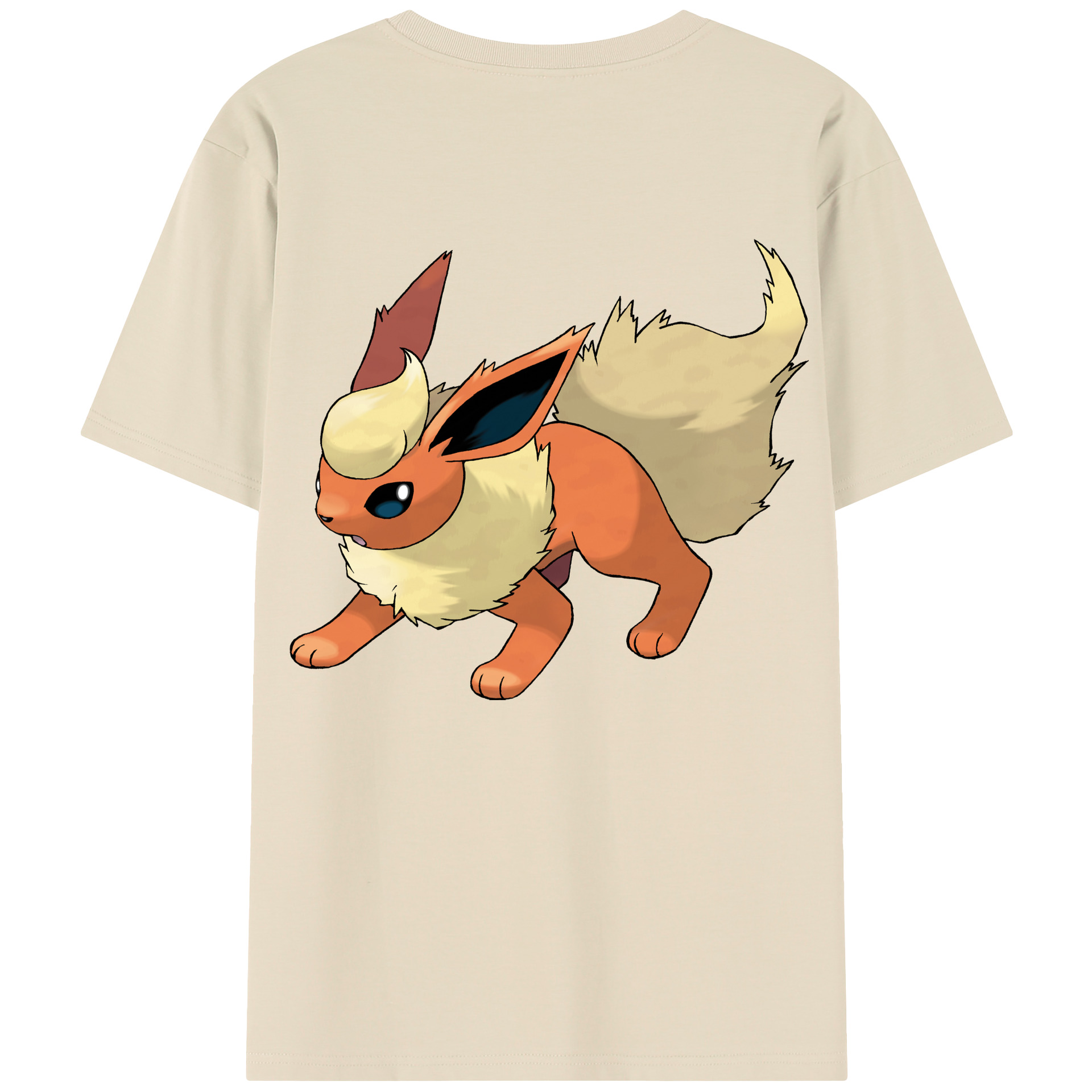 （画像用） ポケットモンスター Pokémon 綿100％半袖Tシャツ（背面プリント）
