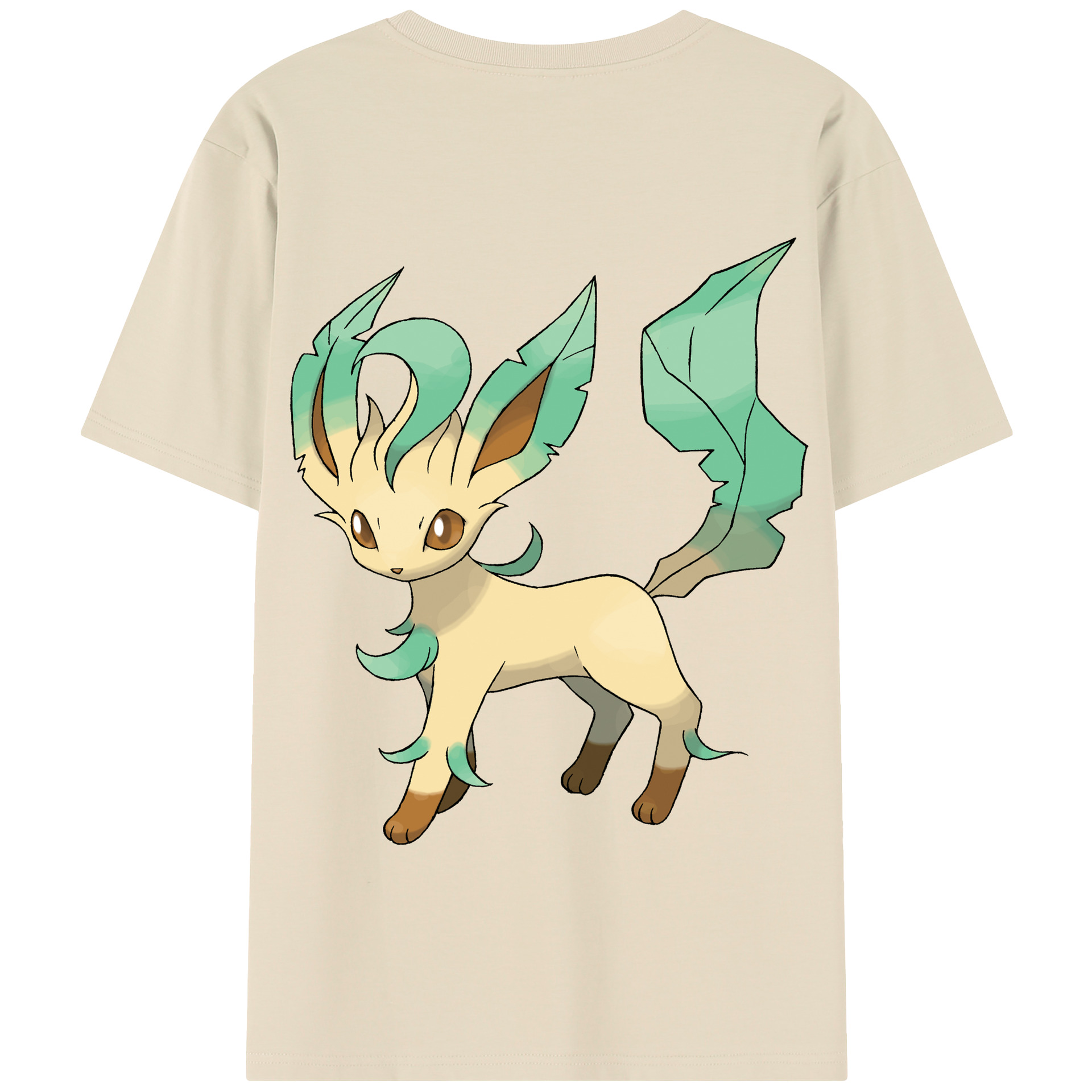 （画像用） ポケットモンスター Pokémon 綿100％半袖Tシャツ（背面プリント）