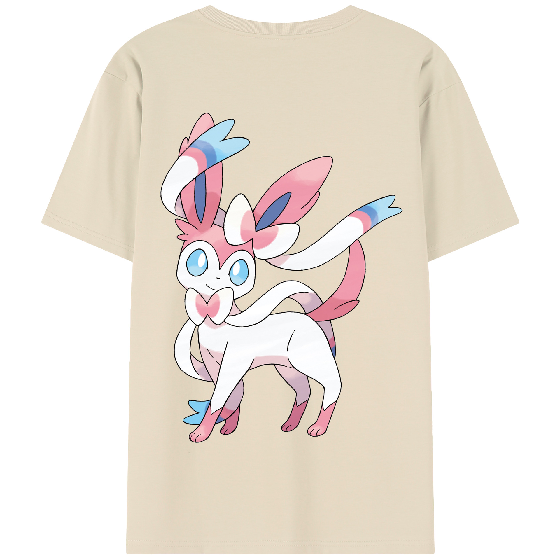 （画像用） ポケットモンスター Pokémon 綿100％半袖Tシャツ（背面プリント）