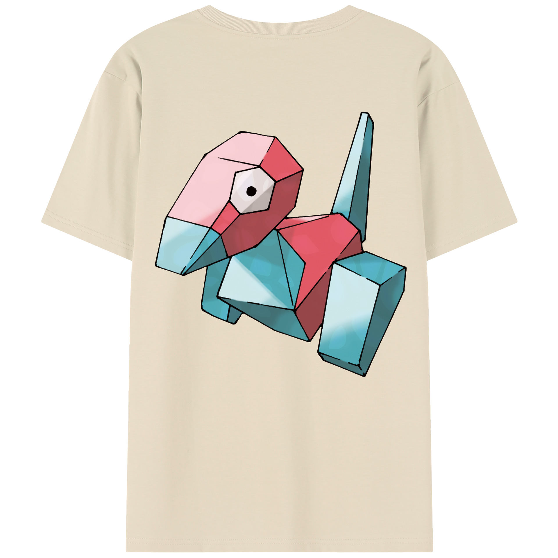 （画像用） ポケットモンスター Pokémon 綿100％半袖Tシャツ（背面プリント）