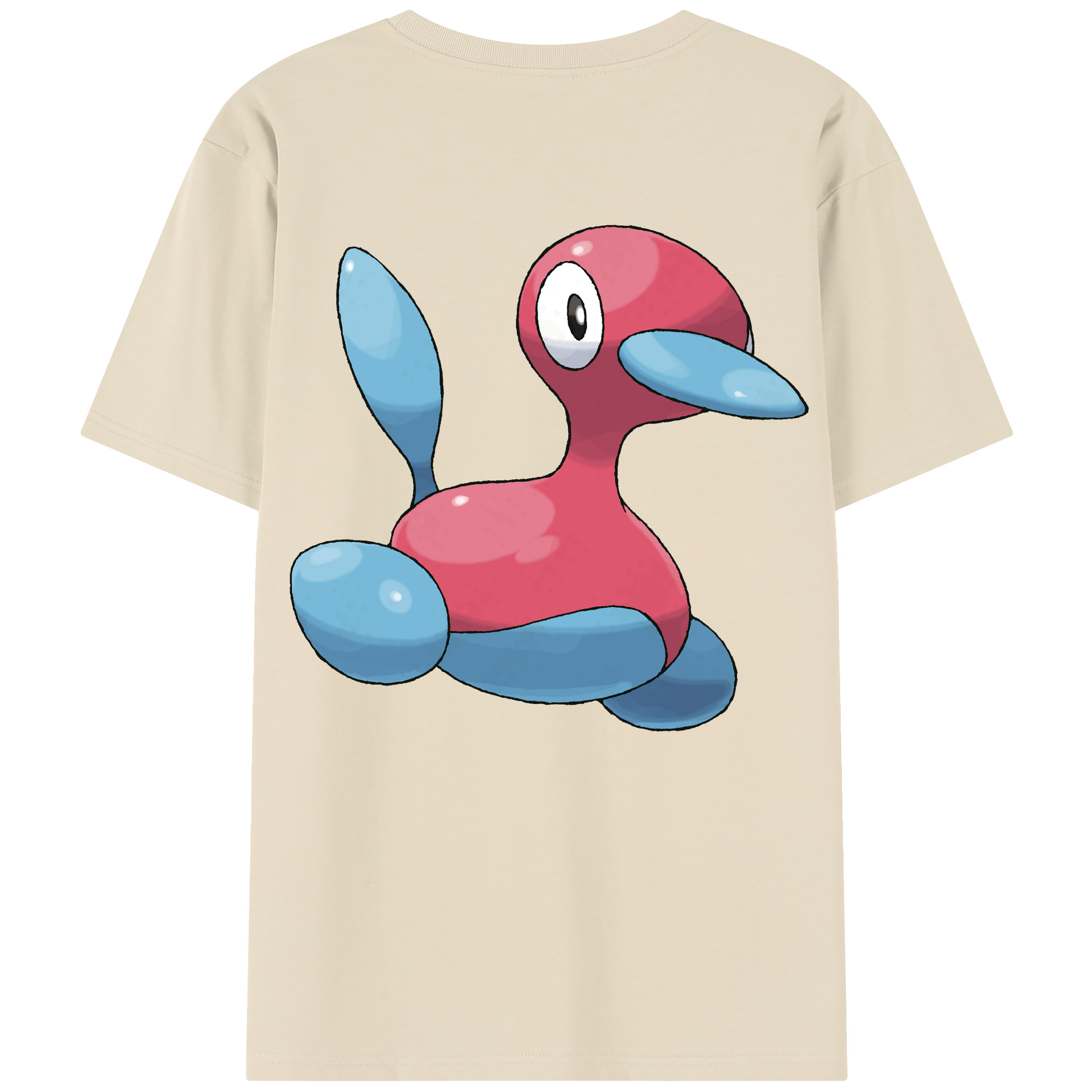 （画像用） ポケットモンスター Pokémon 綿100％半袖Tシャツ（背面プリント）