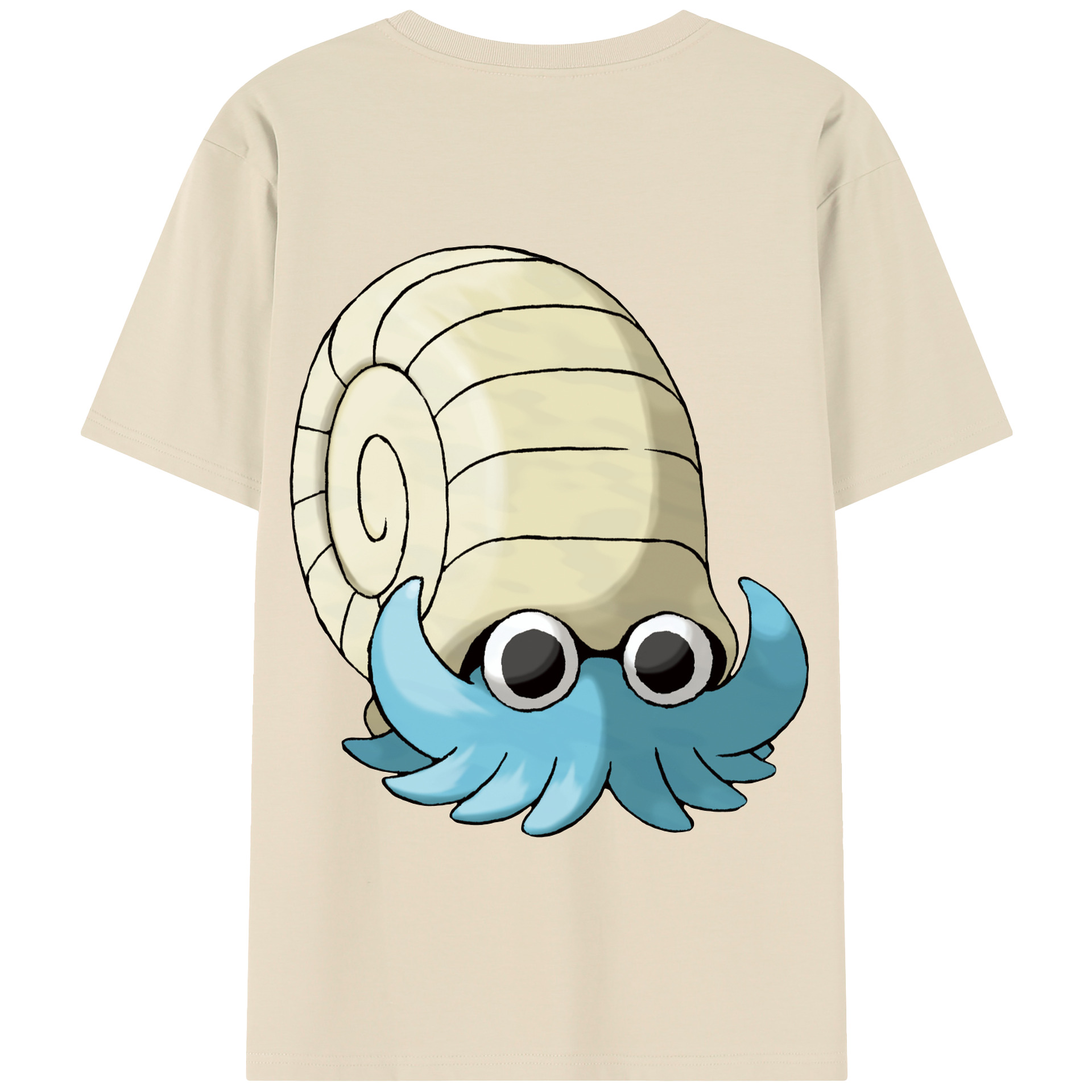 （画像用） ポケットモンスター Pokémon 綿100％半袖Tシャツ（背面プリント）