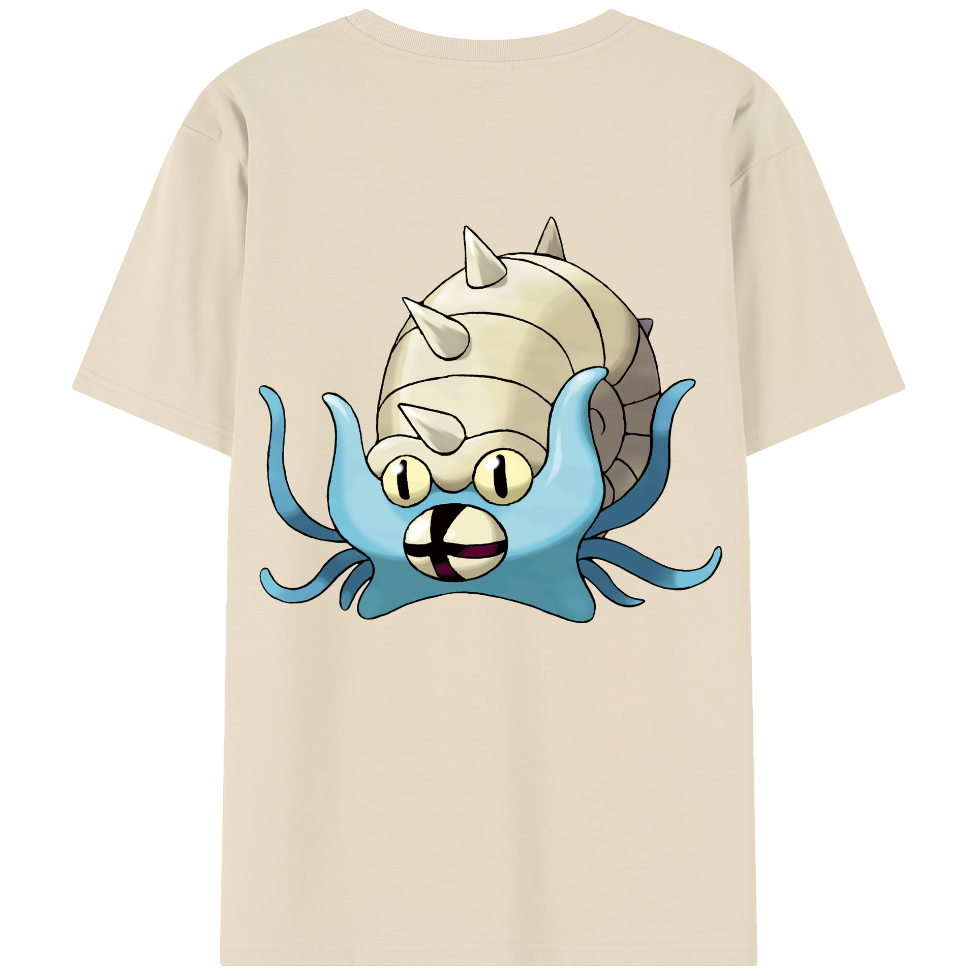 （画像用） ポケットモンスター Pokémon 綿100％半袖Tシャツ（背面プリント）