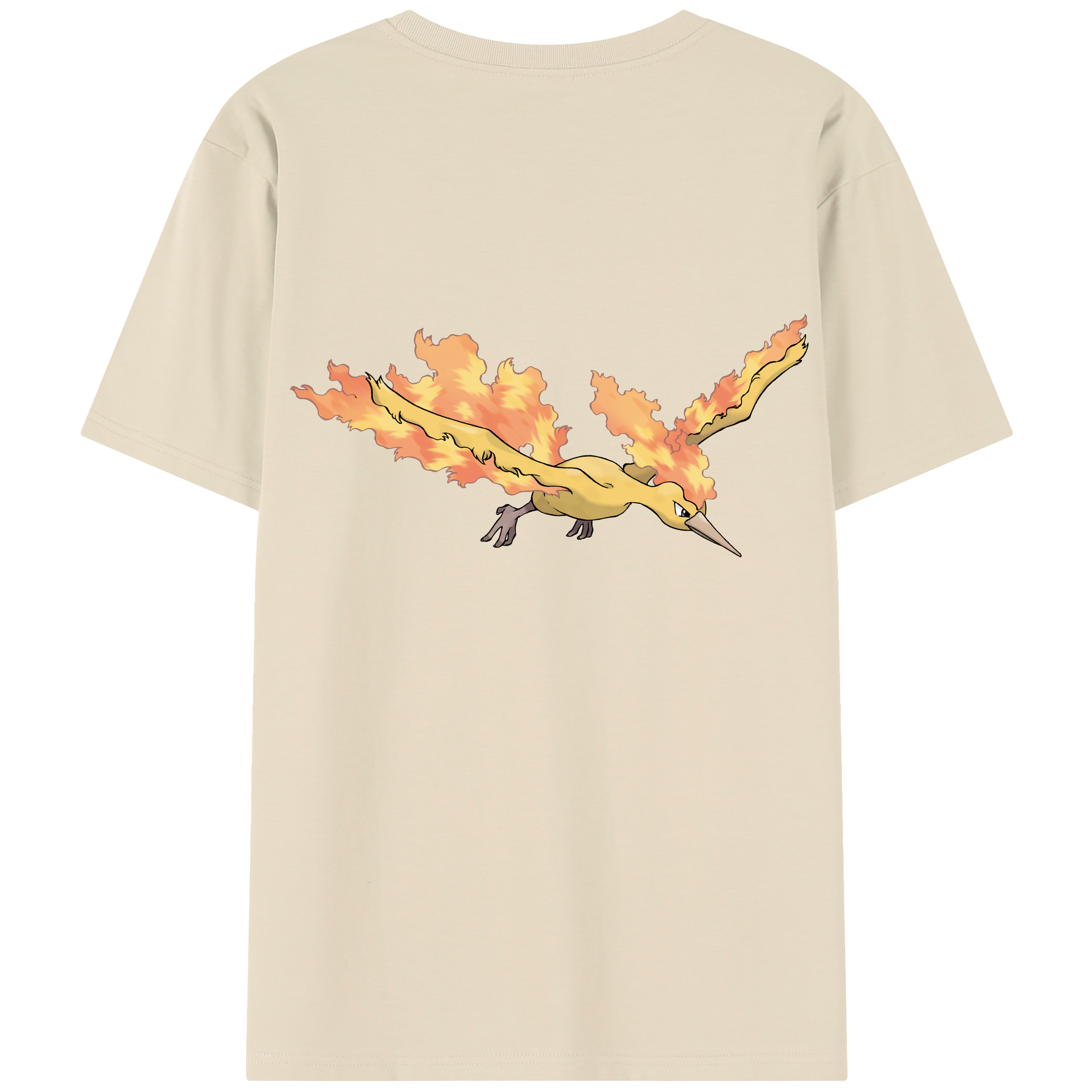 （画像用） ポケットモンスター Pokémon 綿100％半袖Tシャツ（背面プリント）