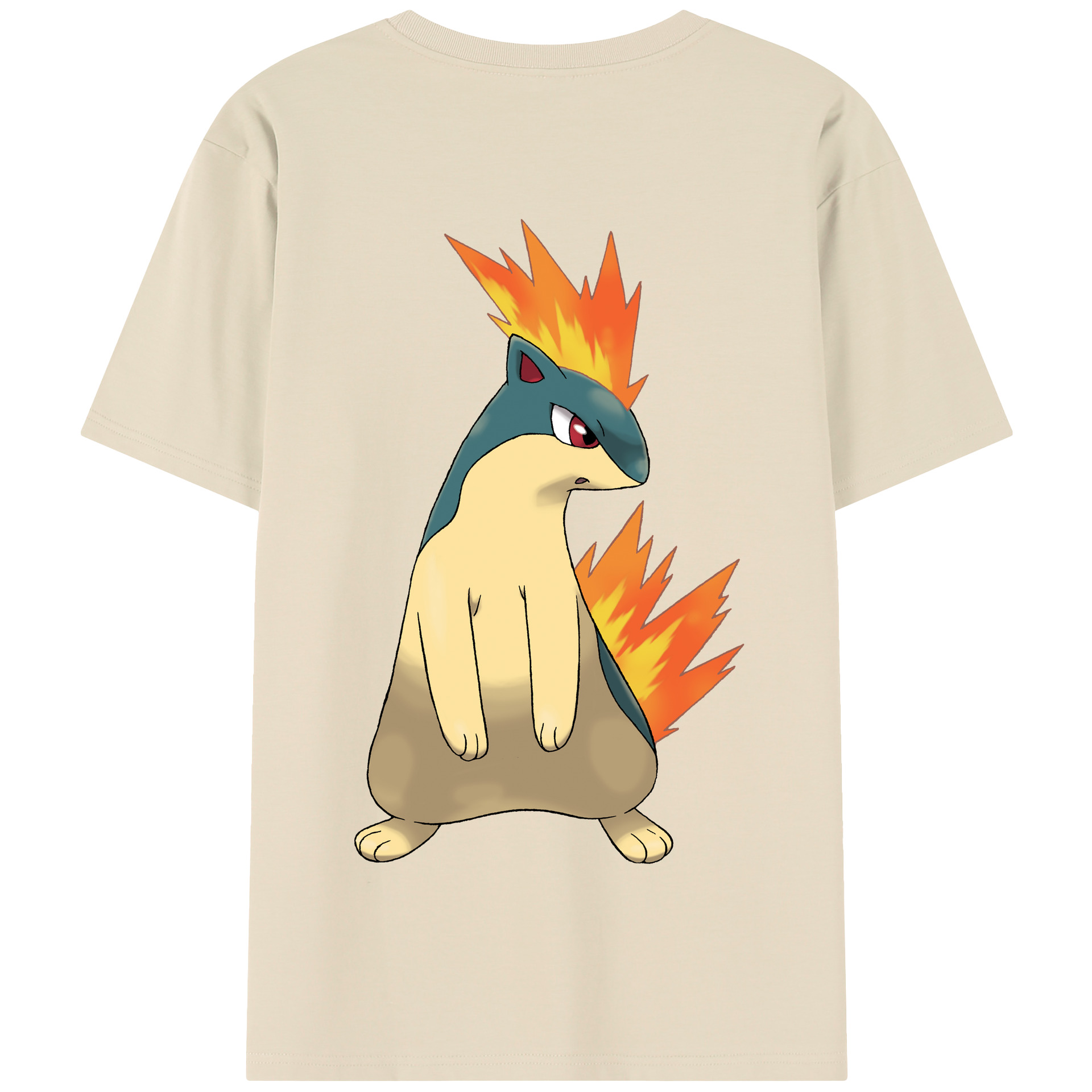 （画像用） ポケットモンスター Pokémon 綿100％半袖Tシャツ（背面プリント）