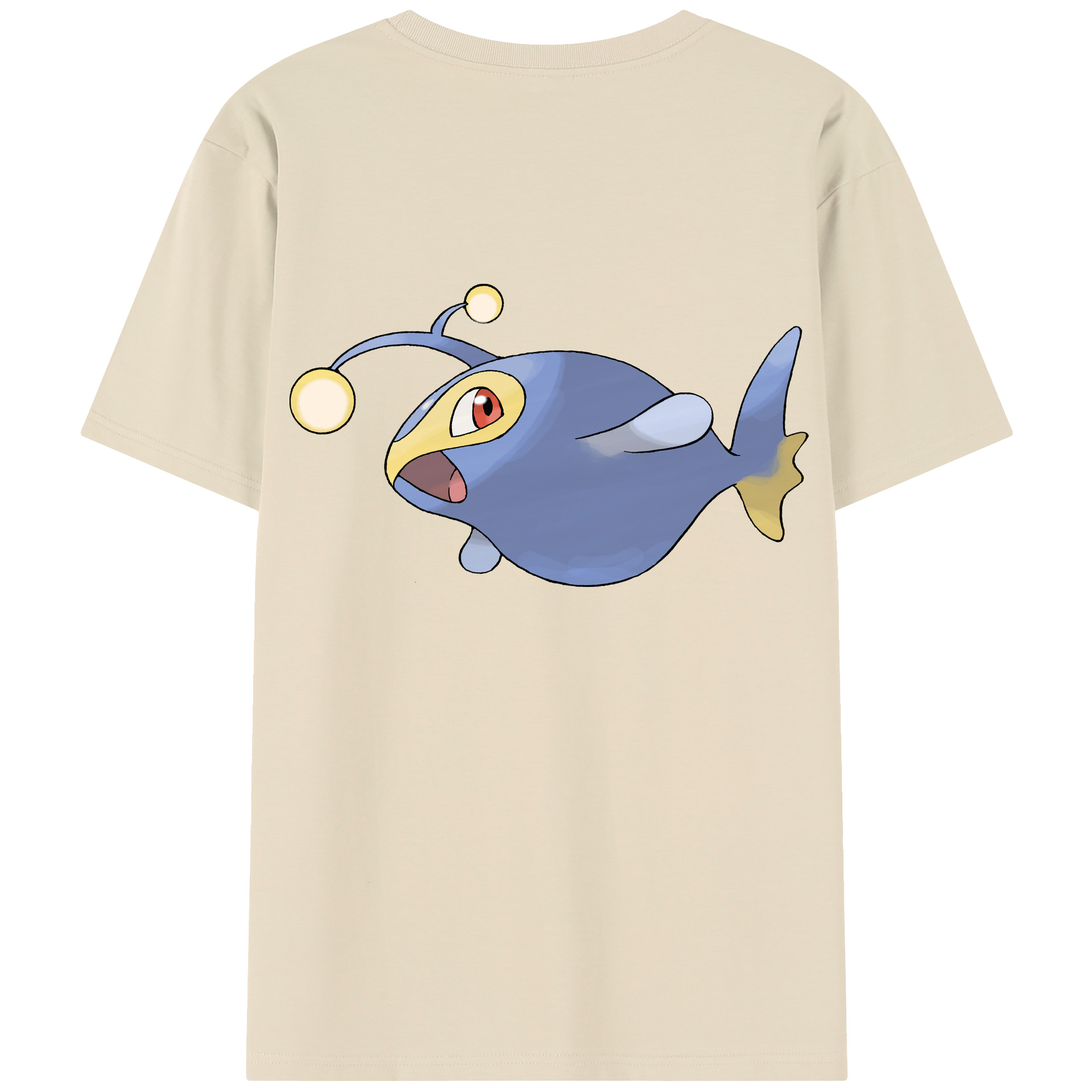 （画像用） ポケットモンスター Pokémon 綿100％半袖Tシャツ（背面プリント）