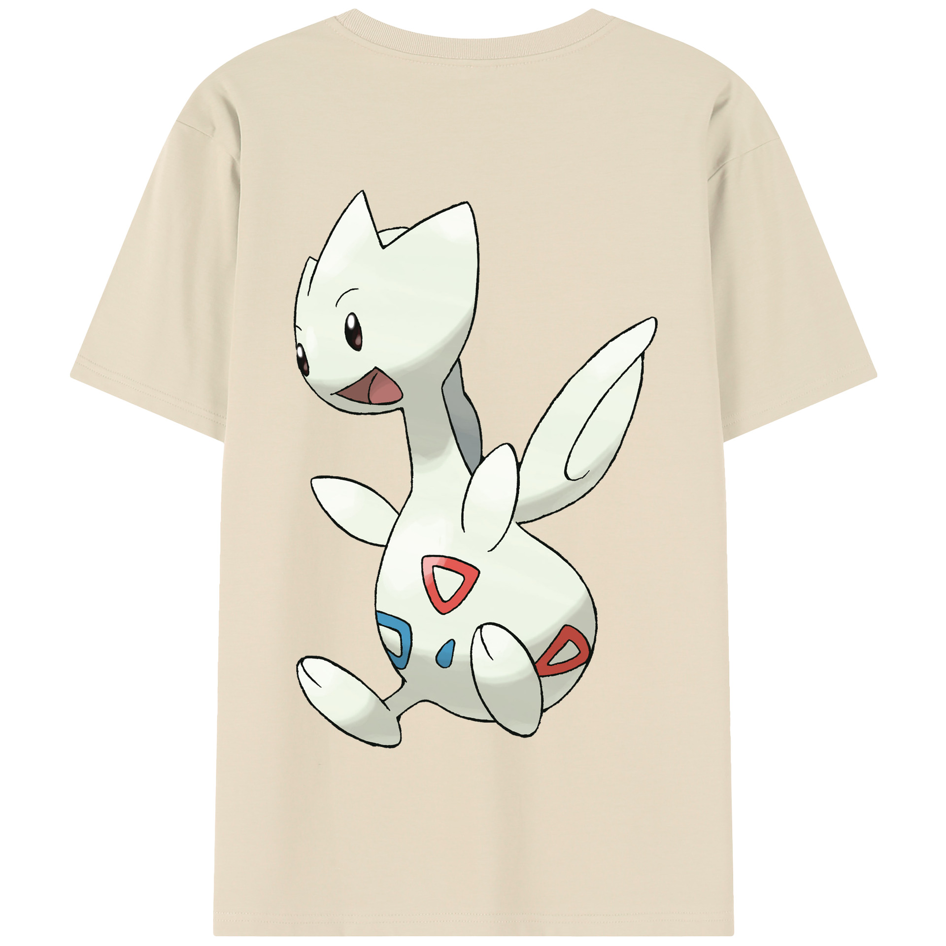 （画像用） ポケットモンスター Pokémon 綿100％半袖Tシャツ（背面プリント）