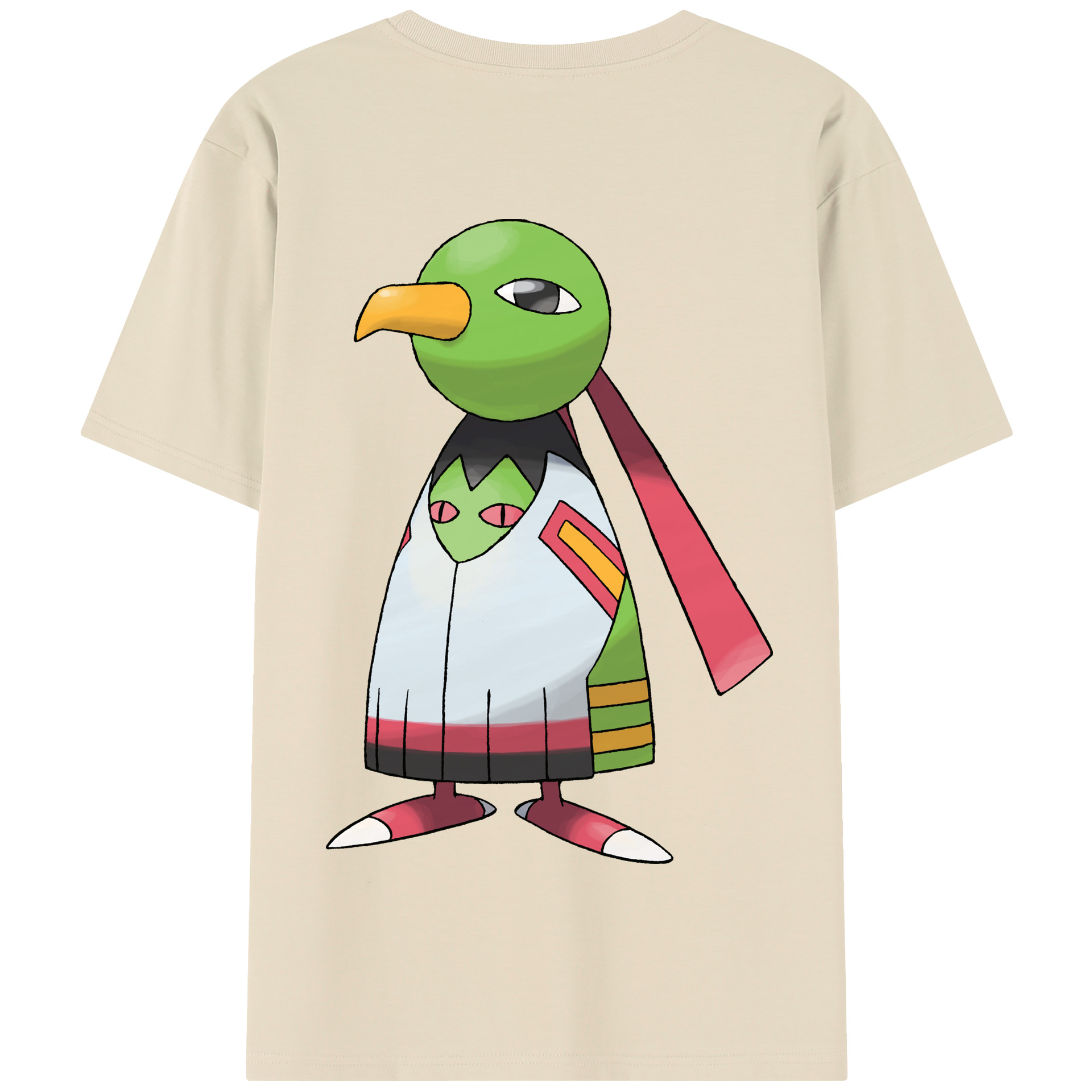 （画像用） ポケットモンスター Pokémon 綿100％半袖Tシャツ（背面プリント）