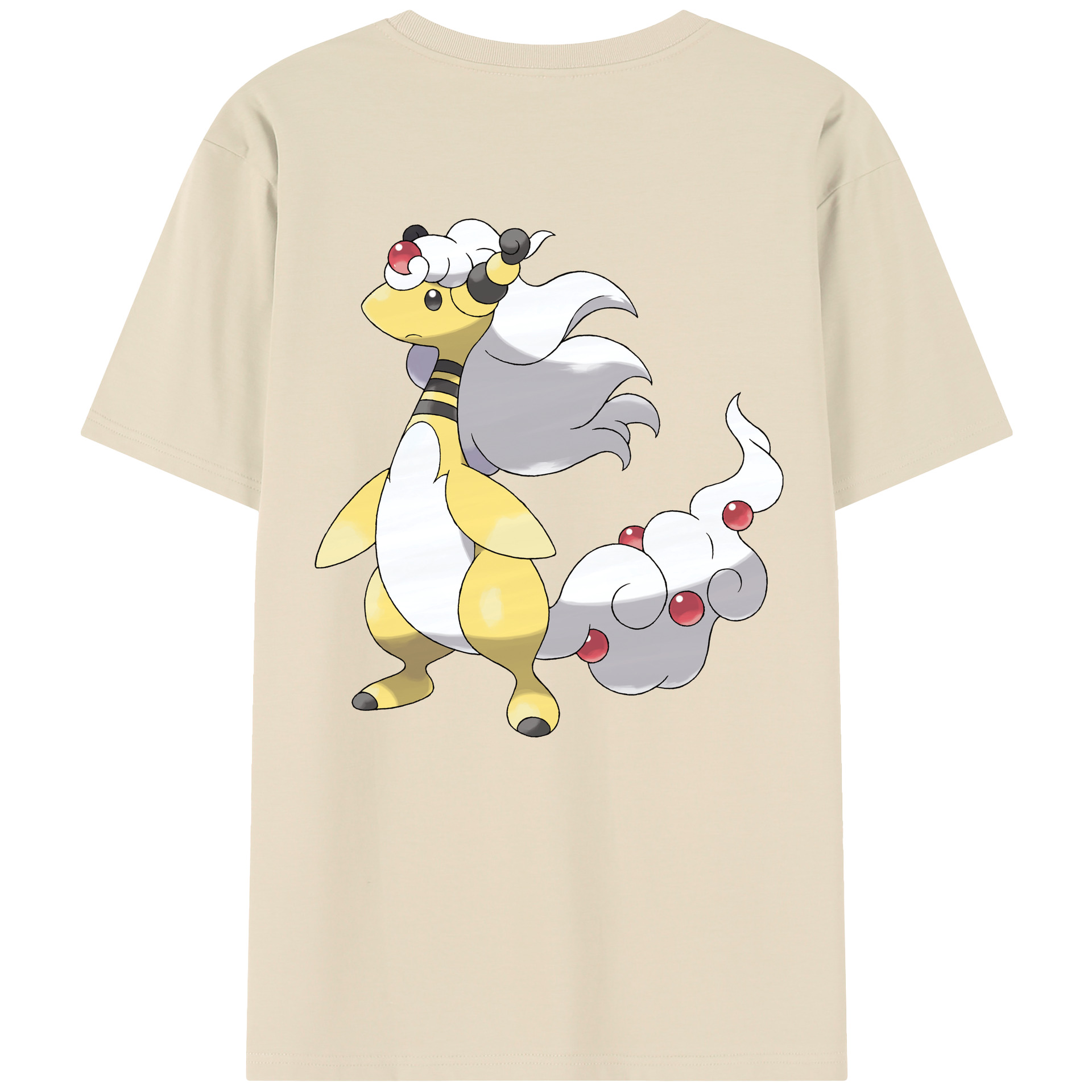 （画像用） ポケットモンスター Pokémon 綿100％半袖Tシャツ（背面プリント）