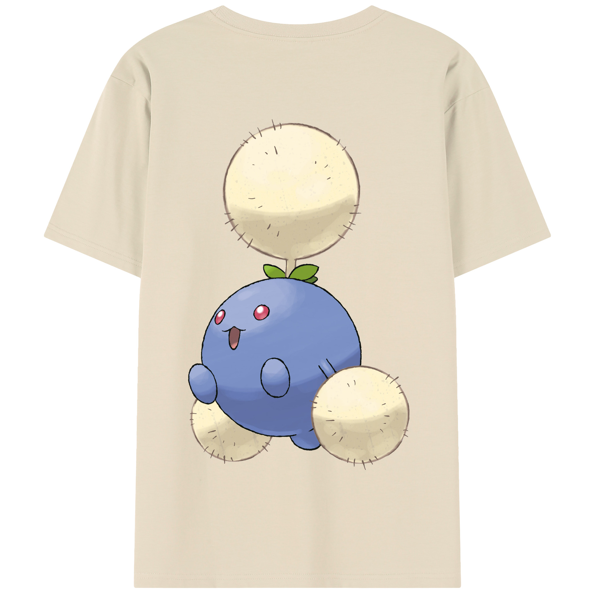 （画像用） ポケットモンスター Pokémon 綿100％半袖Tシャツ（背面プリント）