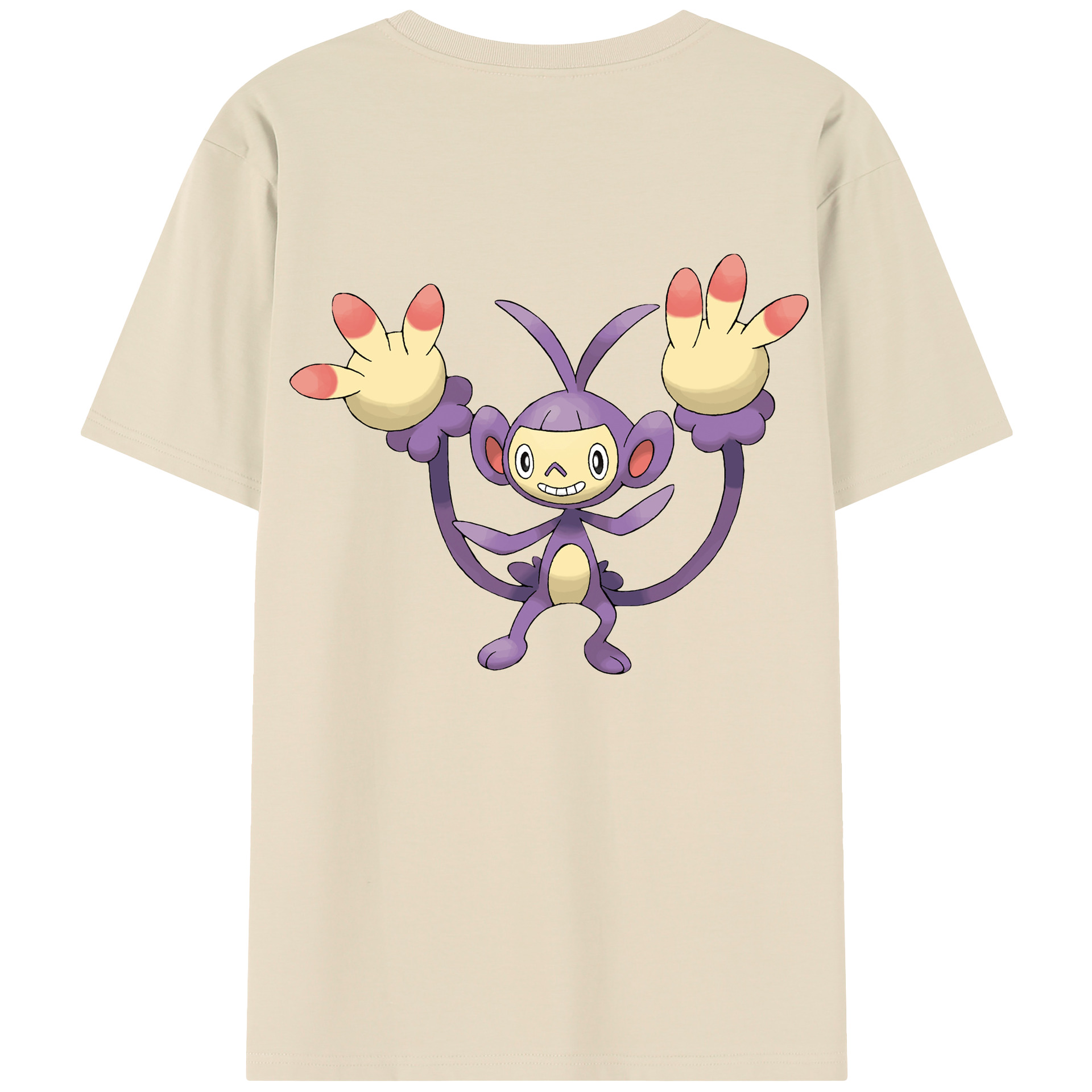 （画像用） ポケットモンスター Pokémon 綿100％半袖Tシャツ（背面プリント）