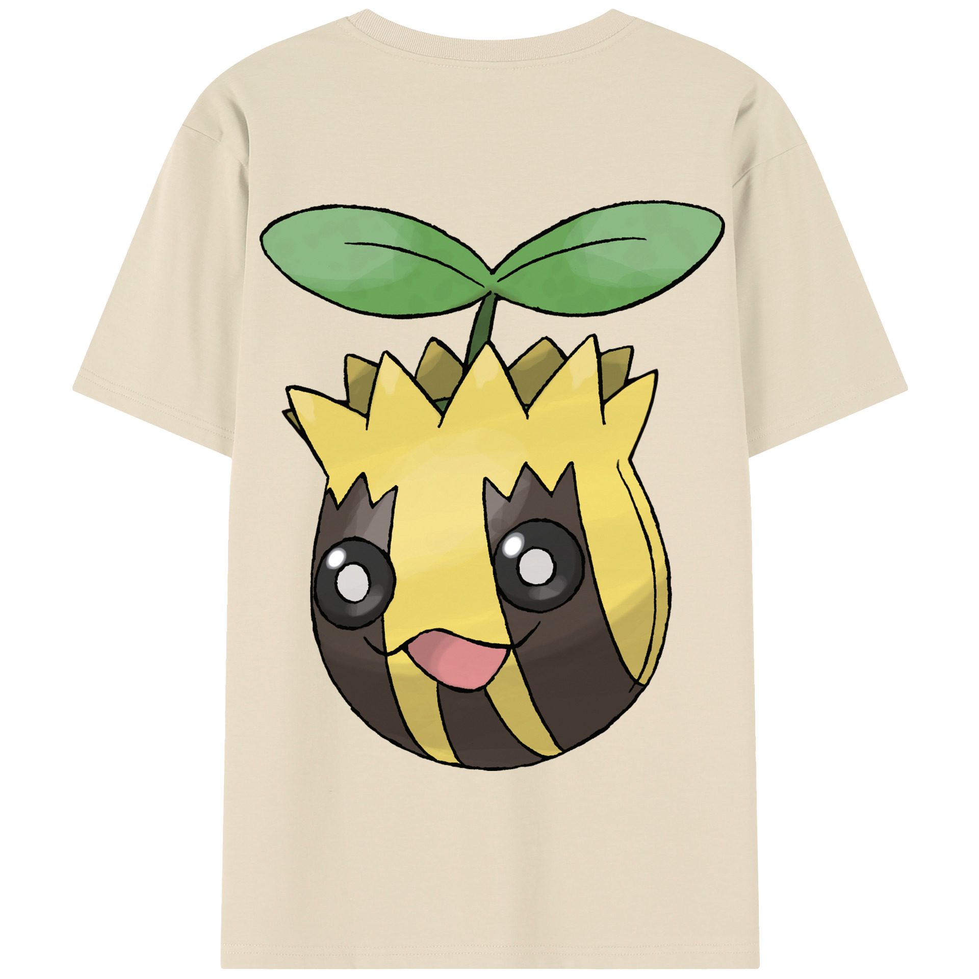 （画像用） ポケットモンスター Pokémon 綿100％半袖Tシャツ（背面プリント）